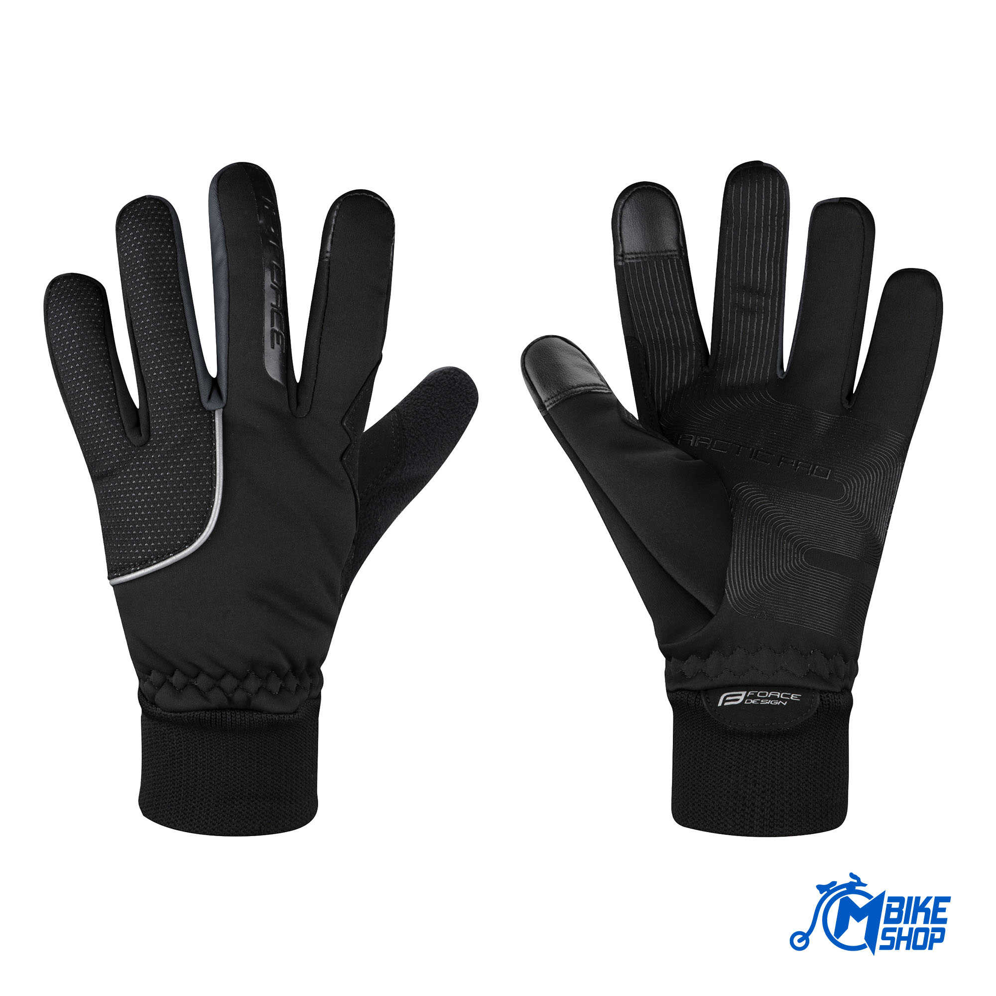 Zimske rukavice FORCE Arctic PRO Black - Image 2