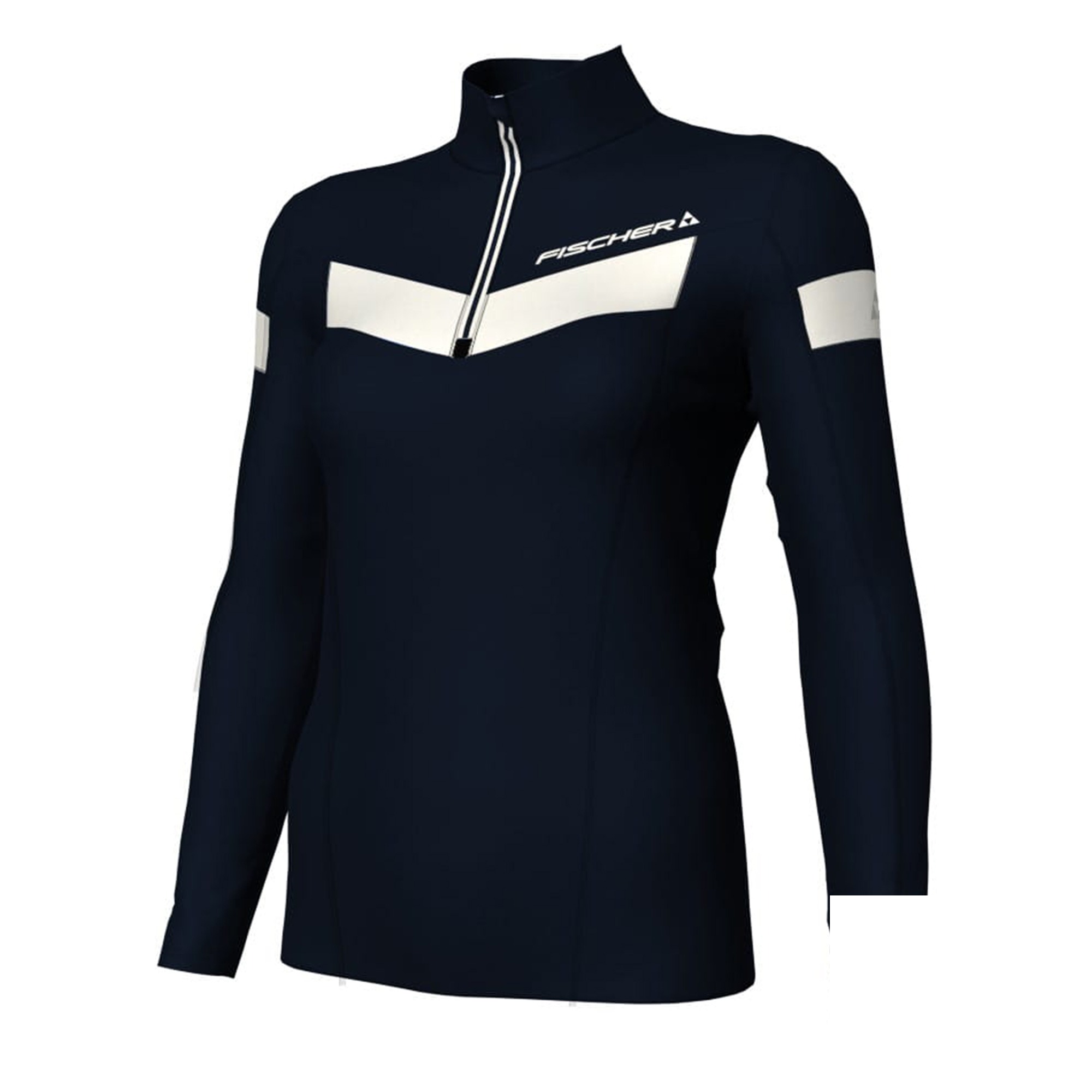 Ženska majica FISCHER dugi rukav Gittan Aktivni veš Blue - Image 3