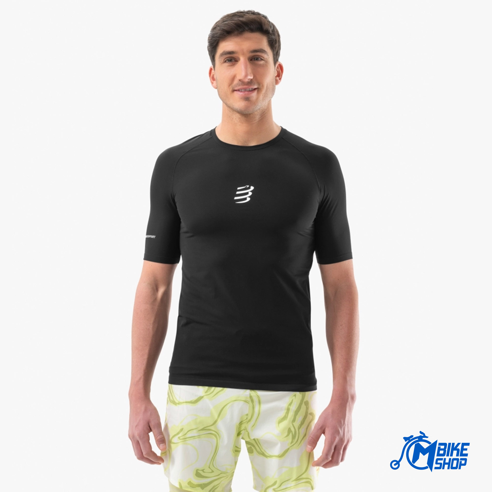 Majica COMPRESSPORT Trail Racing SS Black - Image 3