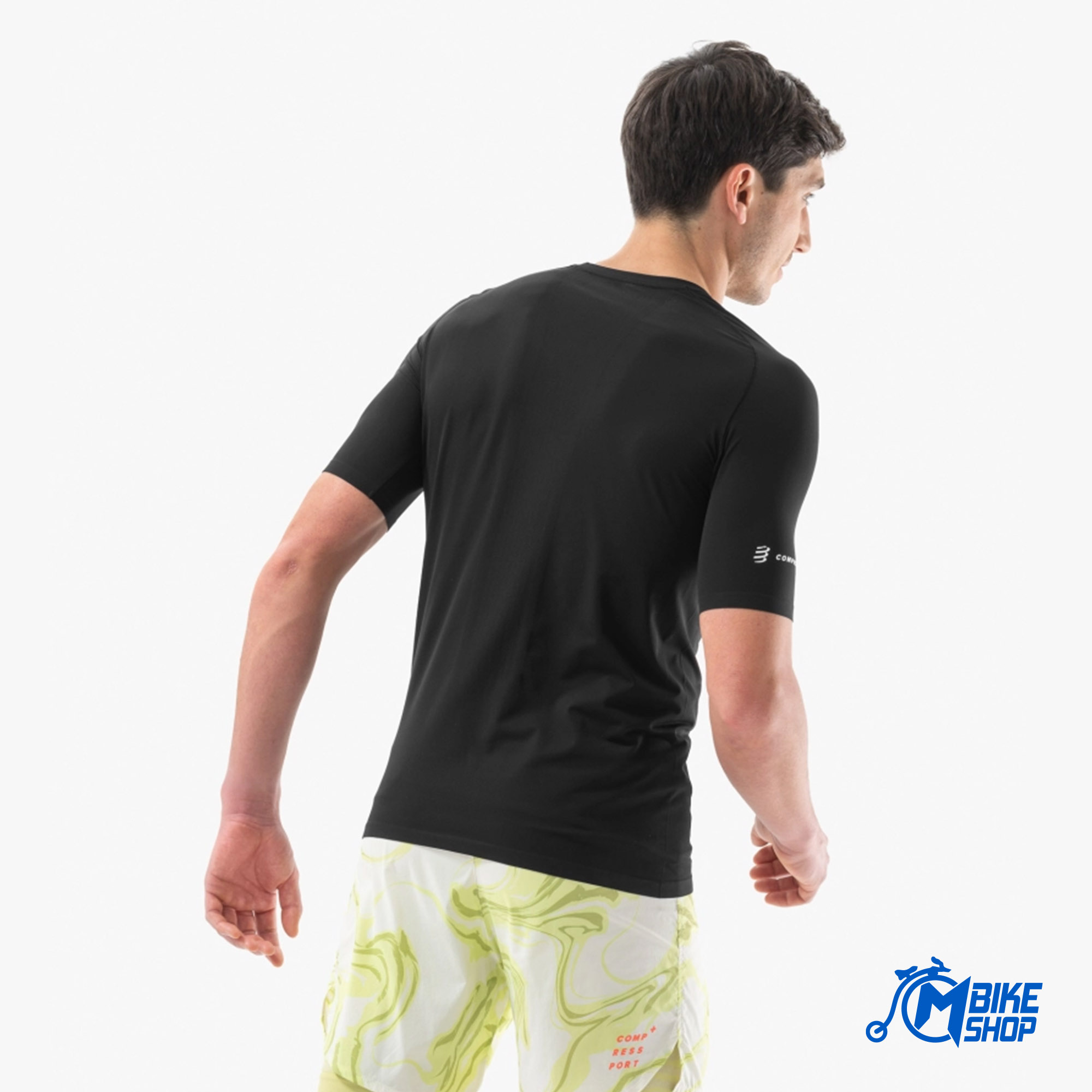 Majica COMPRESSPORT Trail Racing SS Black - Image 4