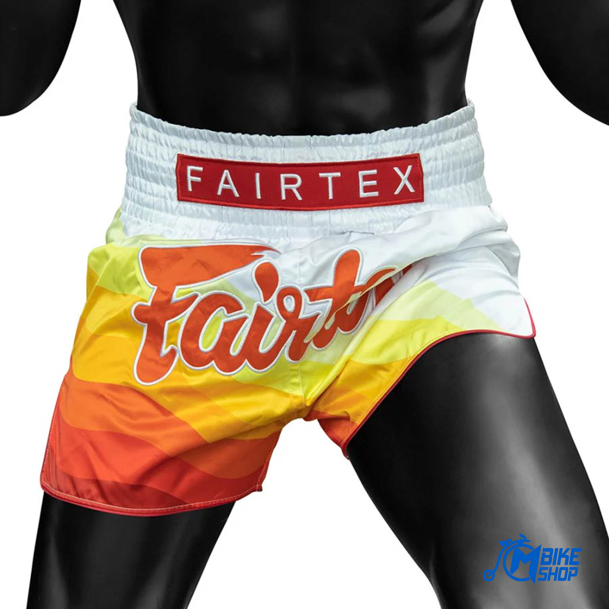 Šorc FAIRTEX Spectrum White/Red - Image 9