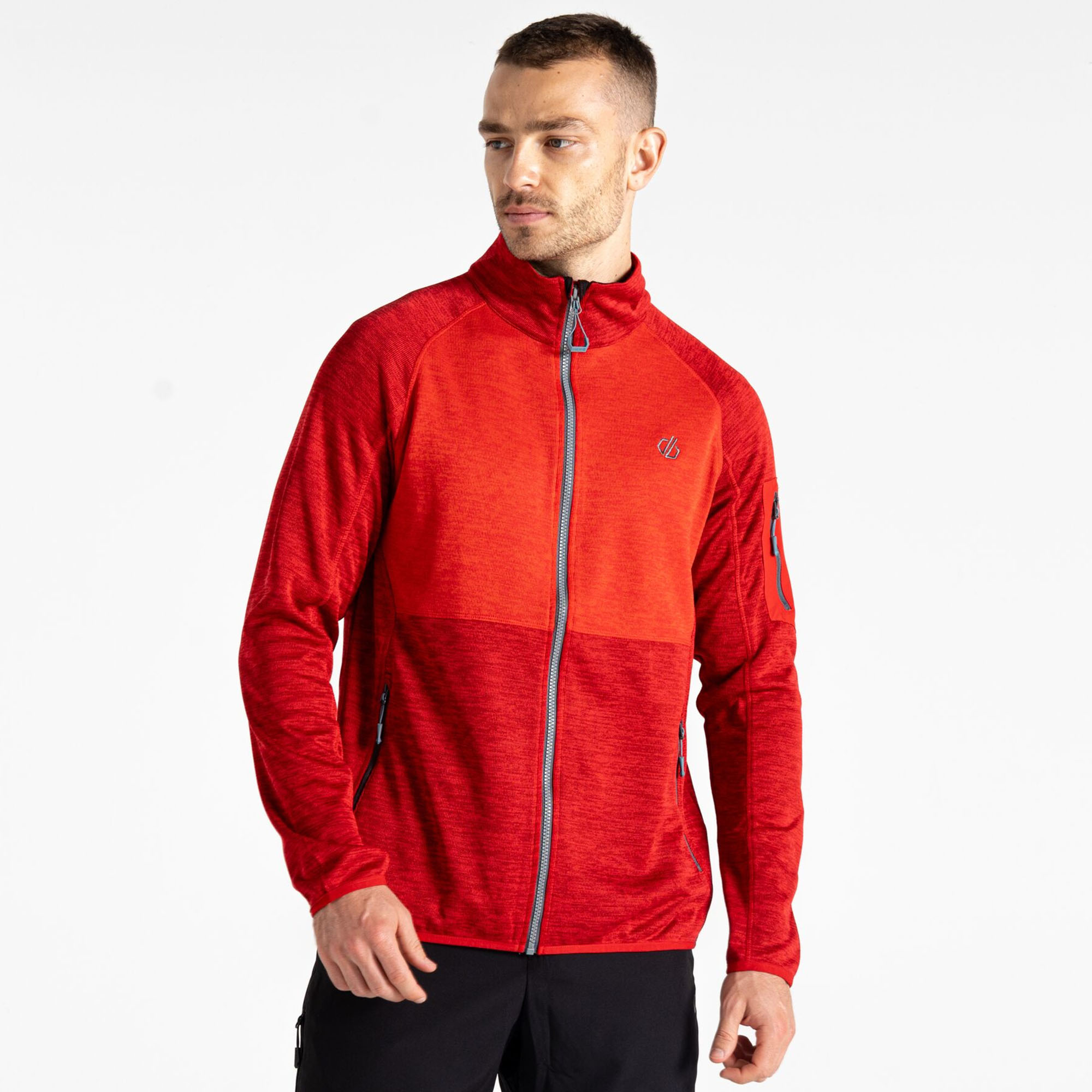 Dukserica DARE2BE Distinctly Torrek Fleece Danger Red/Sevi Red - Image 7