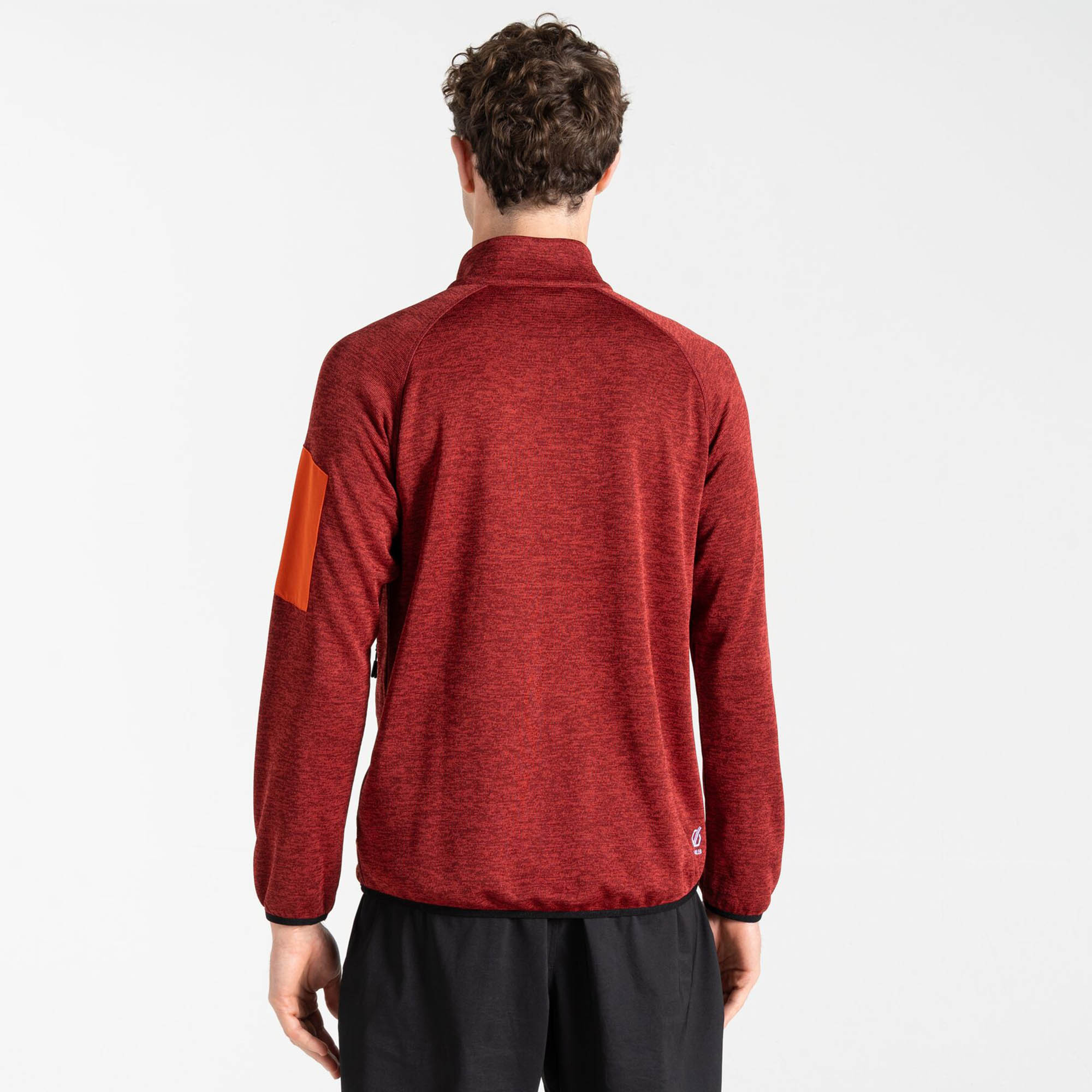 Dukserica DARE2BE Distinctly Torrek Fleece Danger Syrah/Cinnamon Red - Image 9
