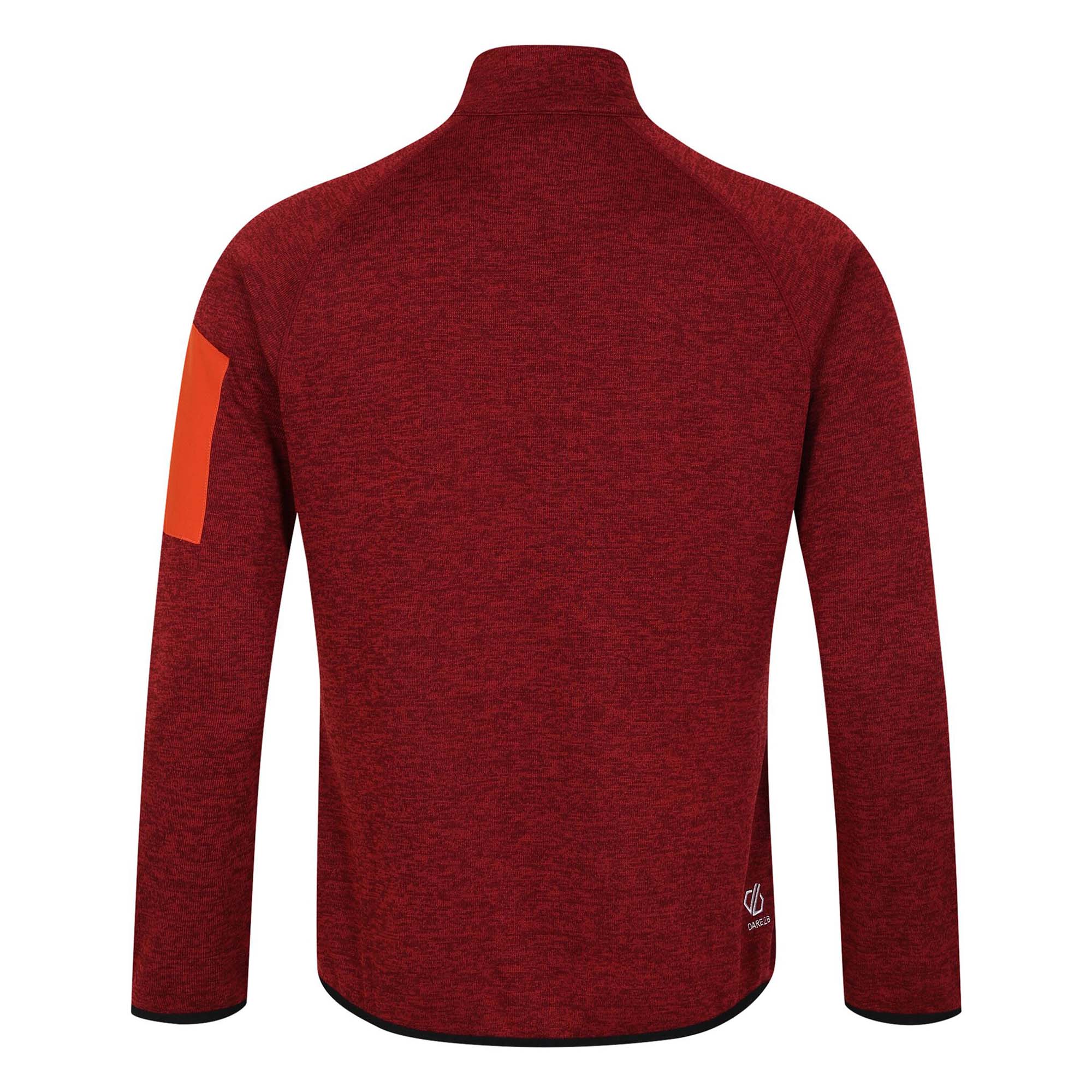 Dukserica DARE2BE Distinctly Torrek Fleece Danger Syrah/Cinnamon Red - Image 12