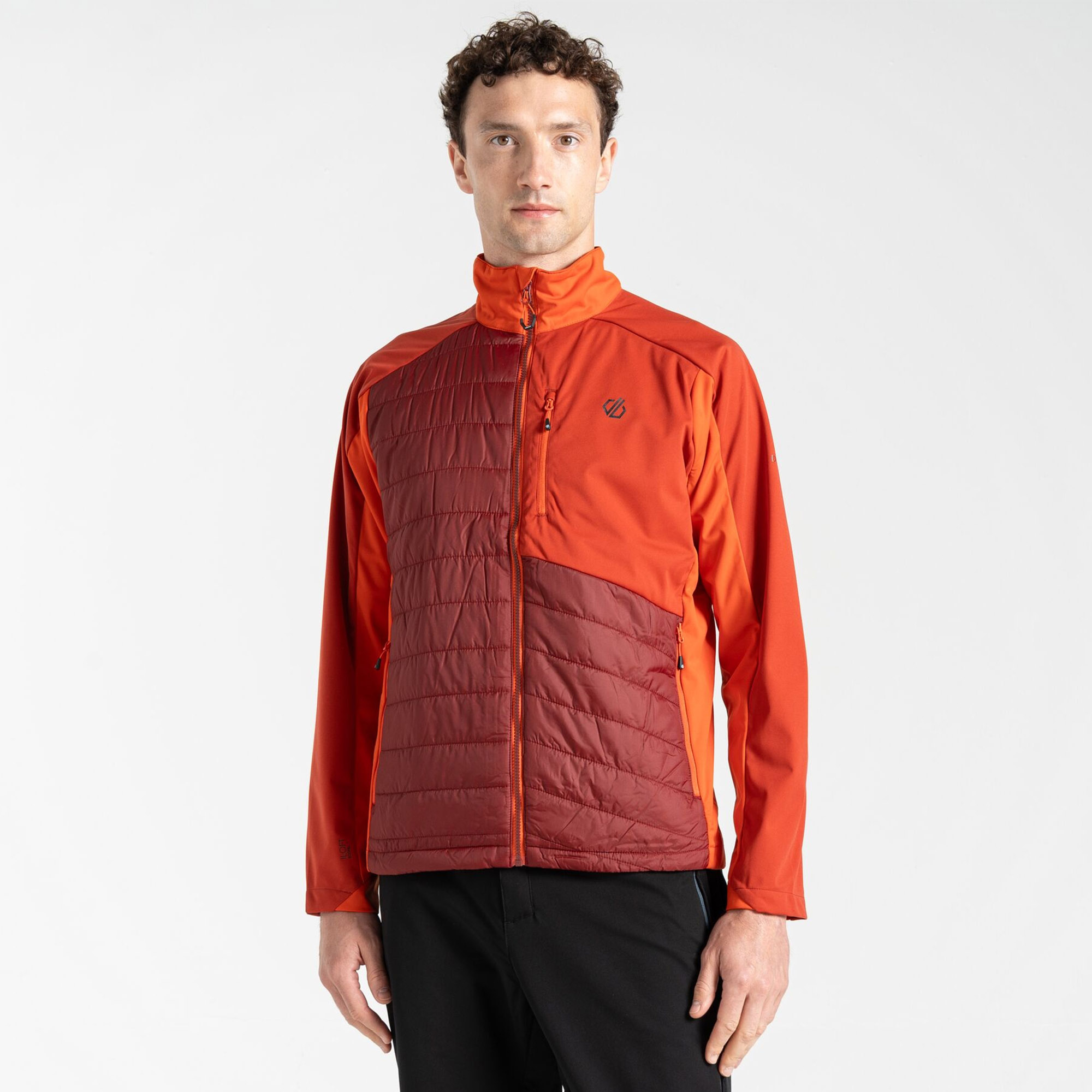 Jakna DARE2B Mountaineer Hybrid Tuscan Red/Syrah Red - Image 7