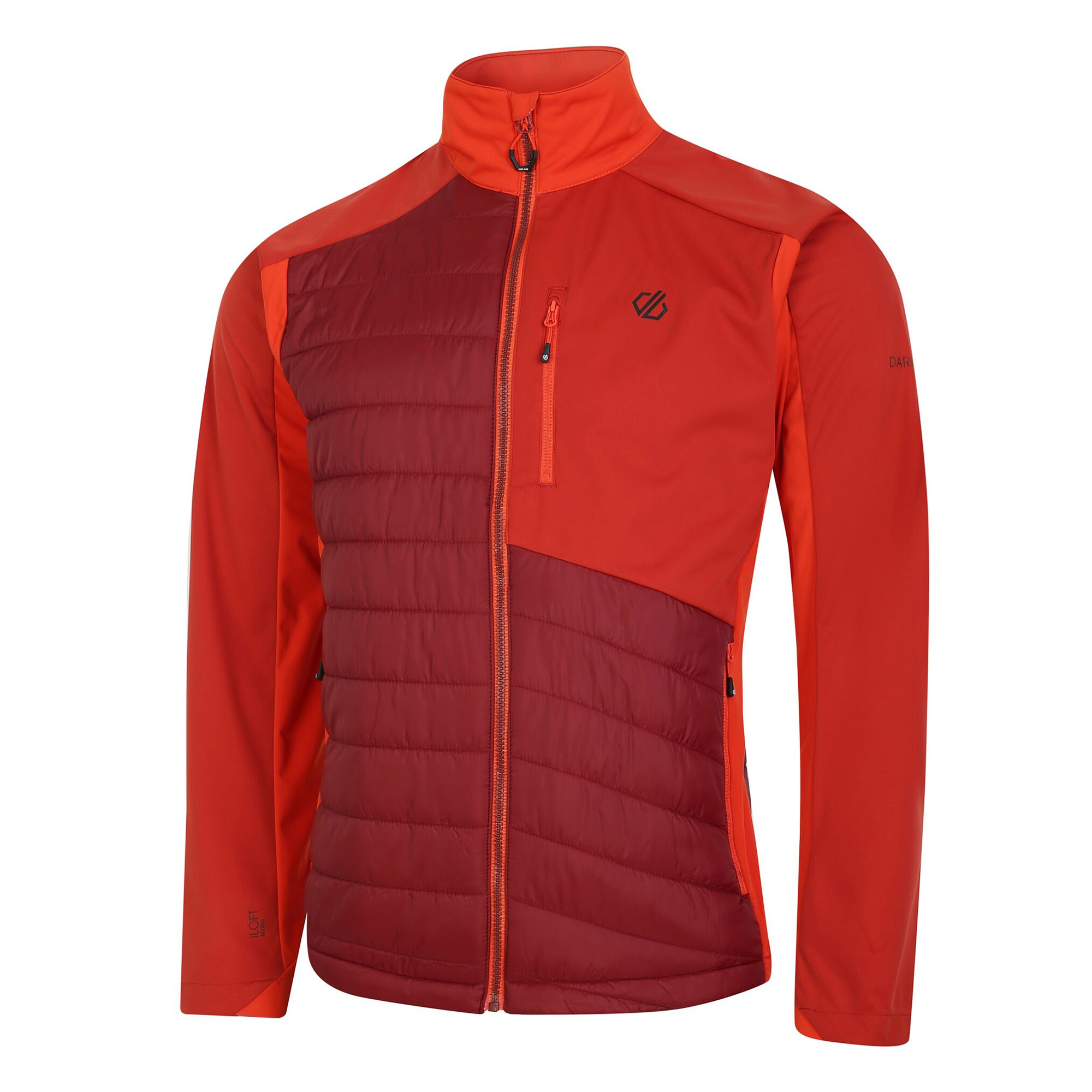 Jakna DARE2B Mountaineer Hybrid Tuscan Red/Syrah Red - Image 11