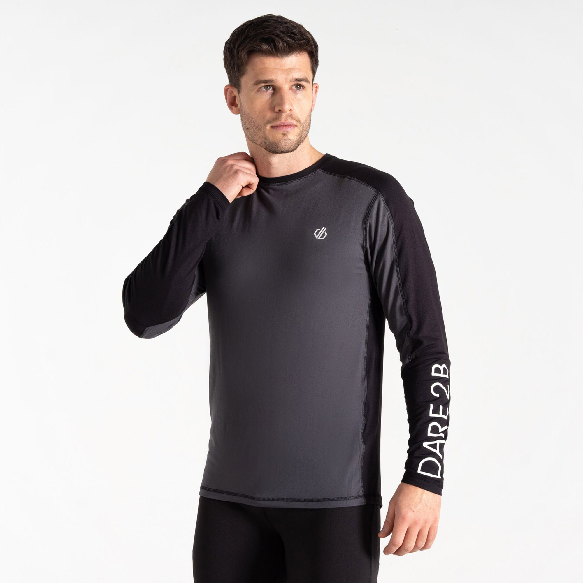 Majica DARE2B Exchange III Top Black/Ebony - Image 7