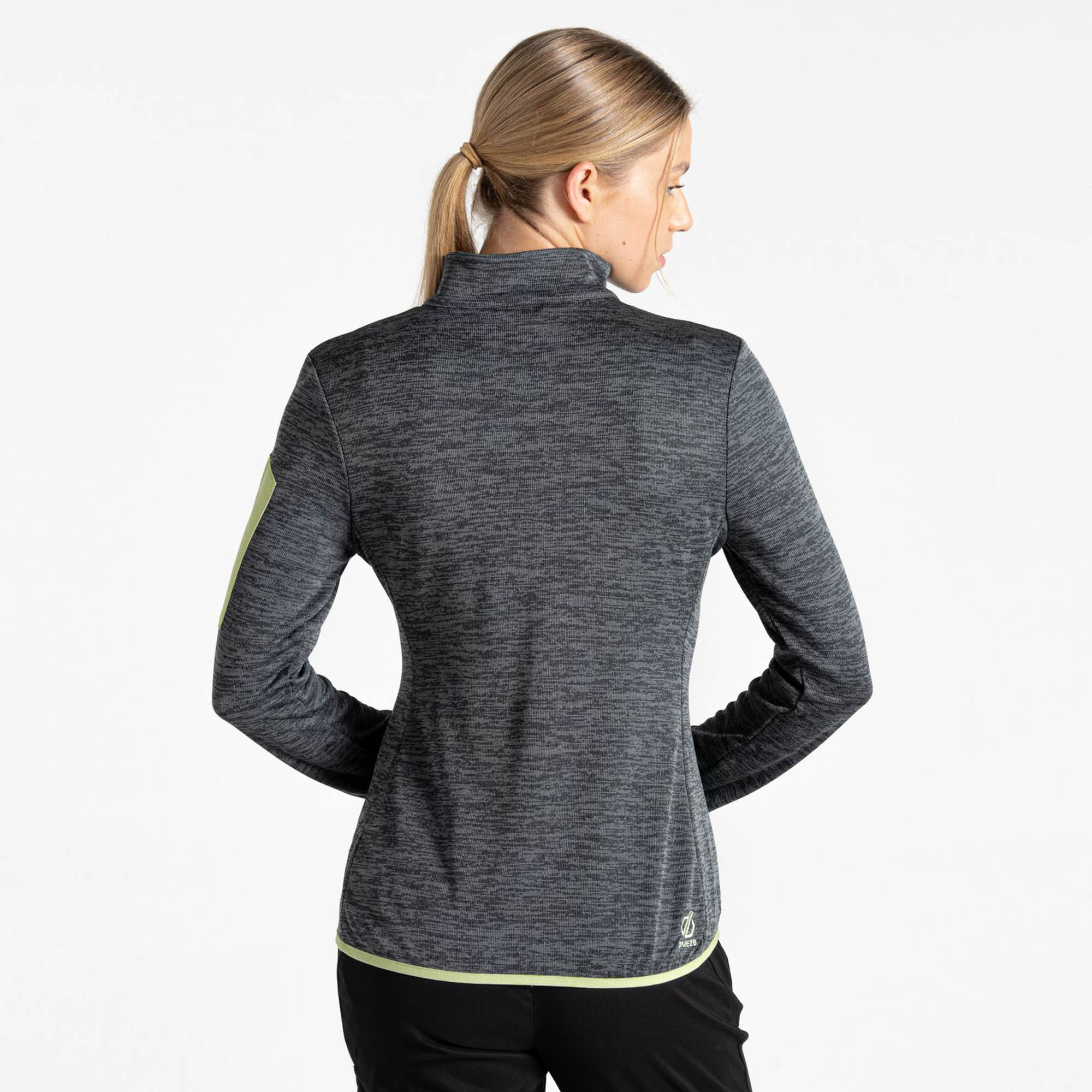 Ženska dukserica DARE2B Torrek Fleece Storm Water/Blue Fluorescent Green - Image 9