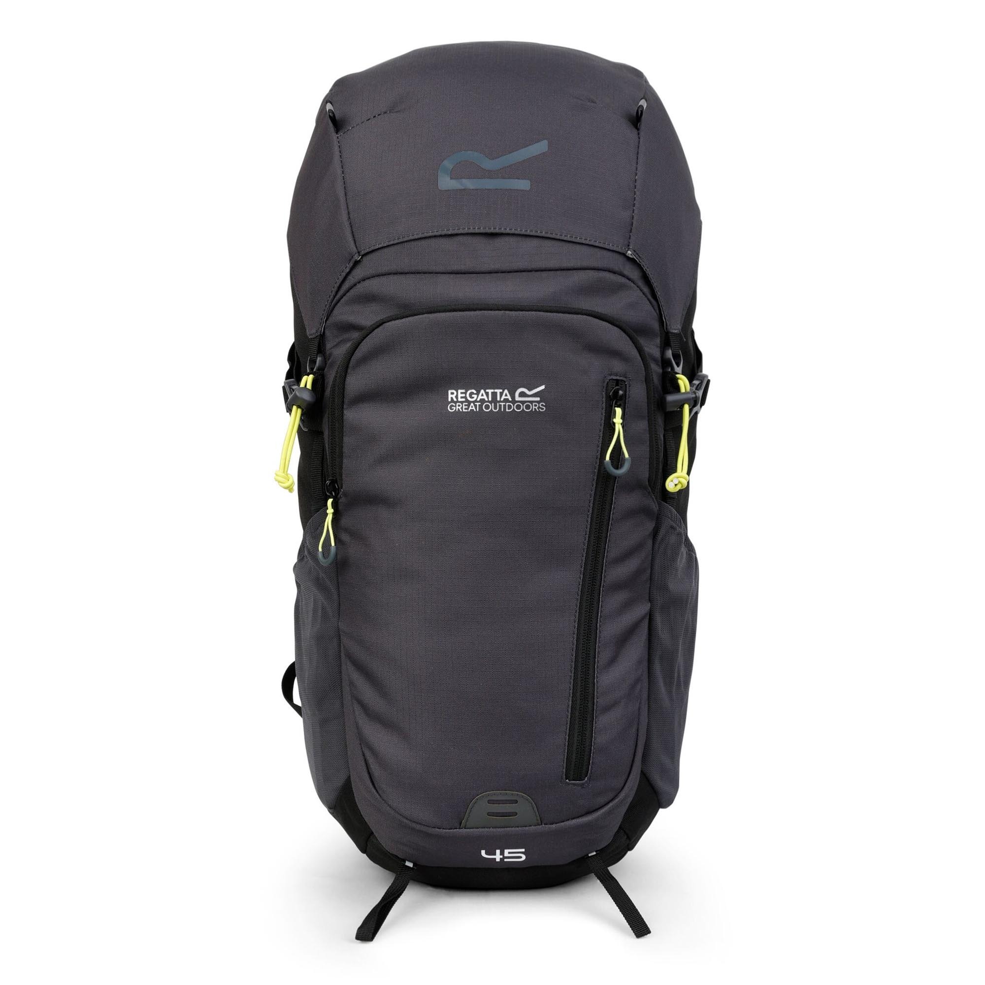 Ruksak REGATTA Highton V2 45l Black/Seal Grey - Image 2