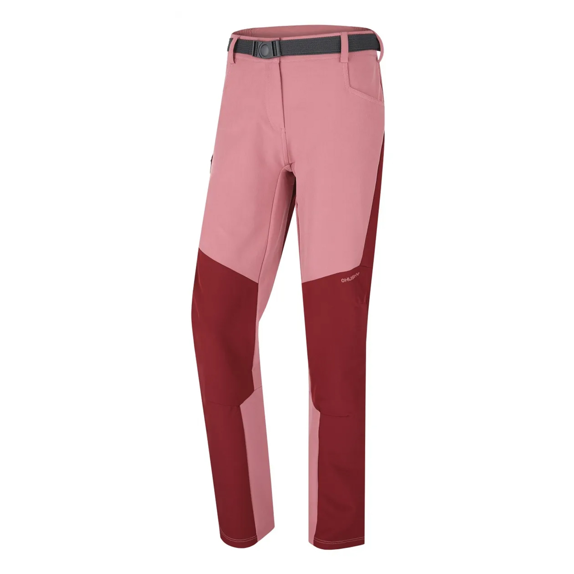 Ženske pantalone HUSKY Keiry Bordo/Pink - Image 4