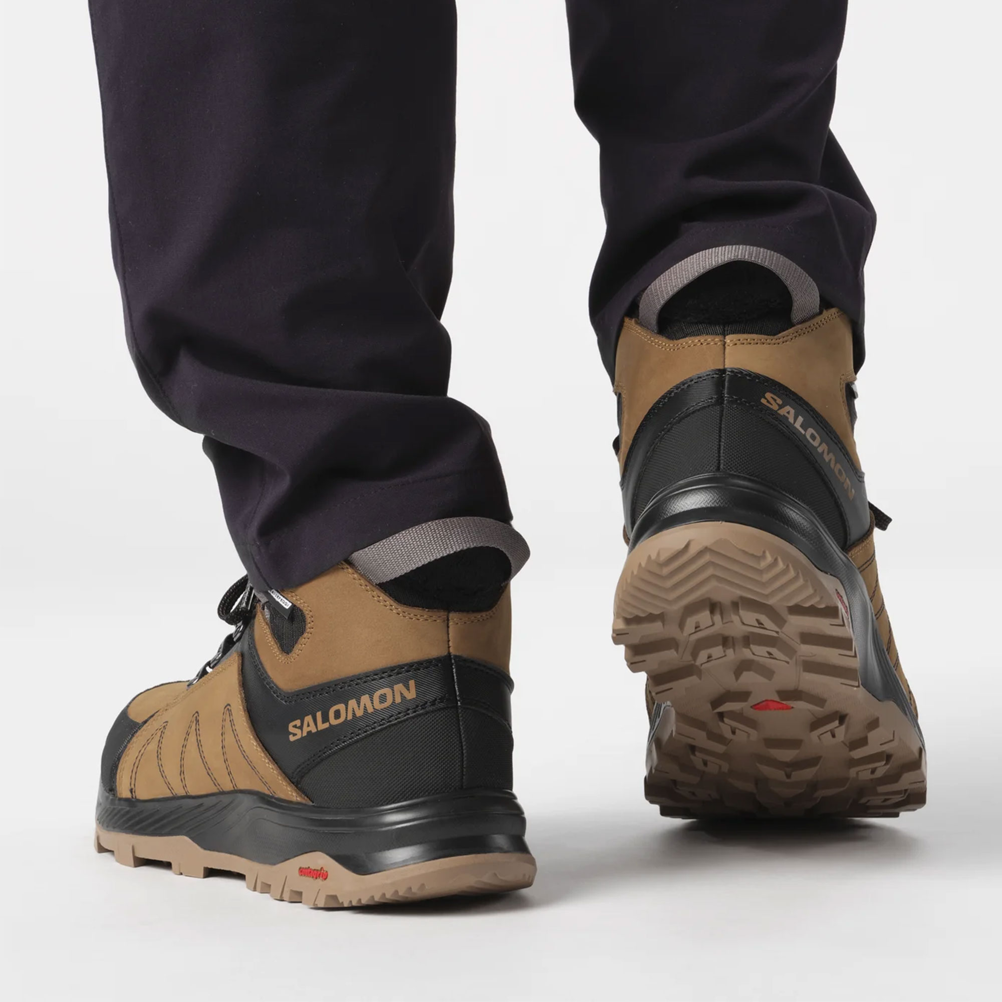 Gležnjače SALOMON Outchill Thinsulate Climasalomon™ Waterproof Rubber/Black/Magnet - Image 8