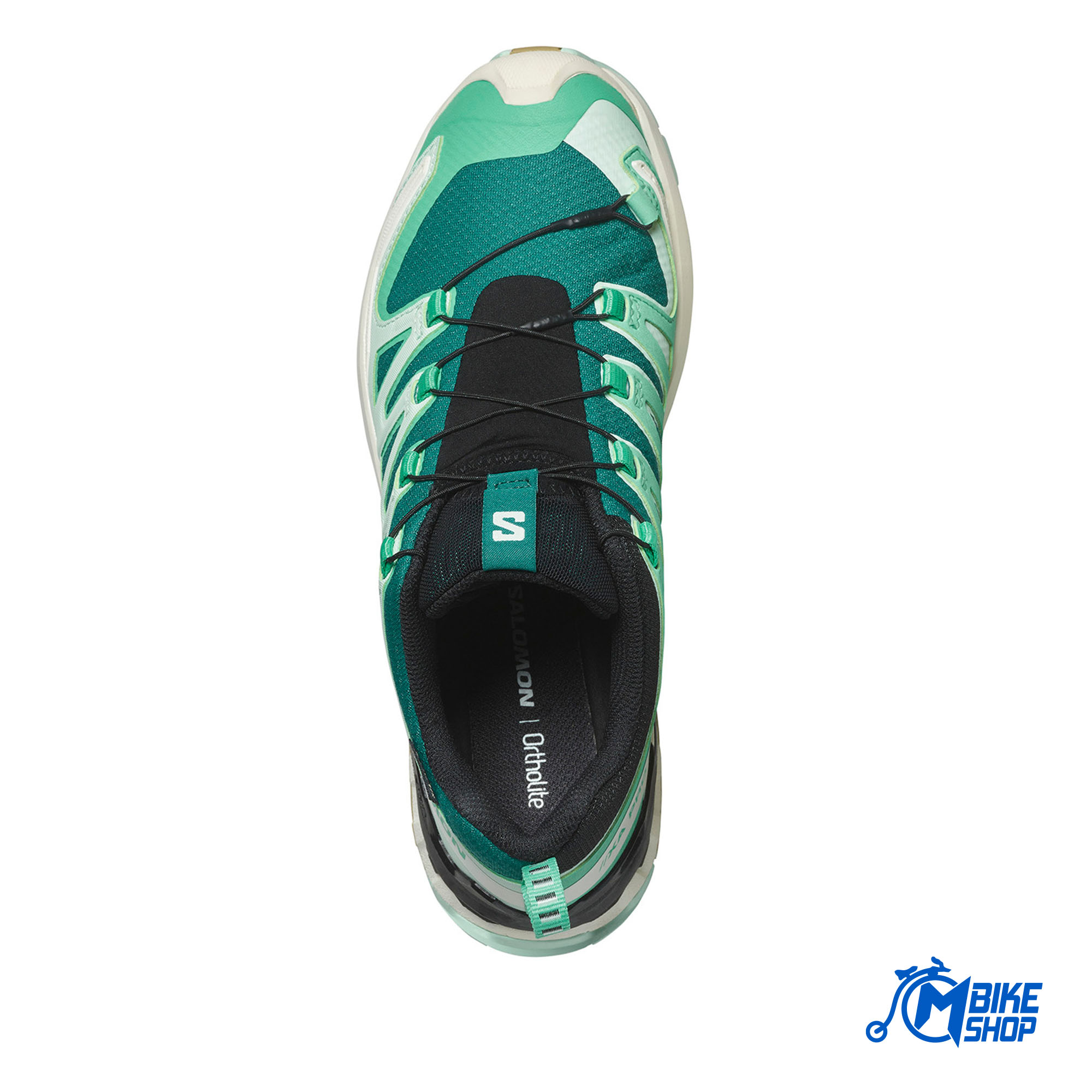 Ženske patike SALOMON XA Pro 3D V9 GTX Deep Lake/Electric Green/Vanilla Ice - Image 7