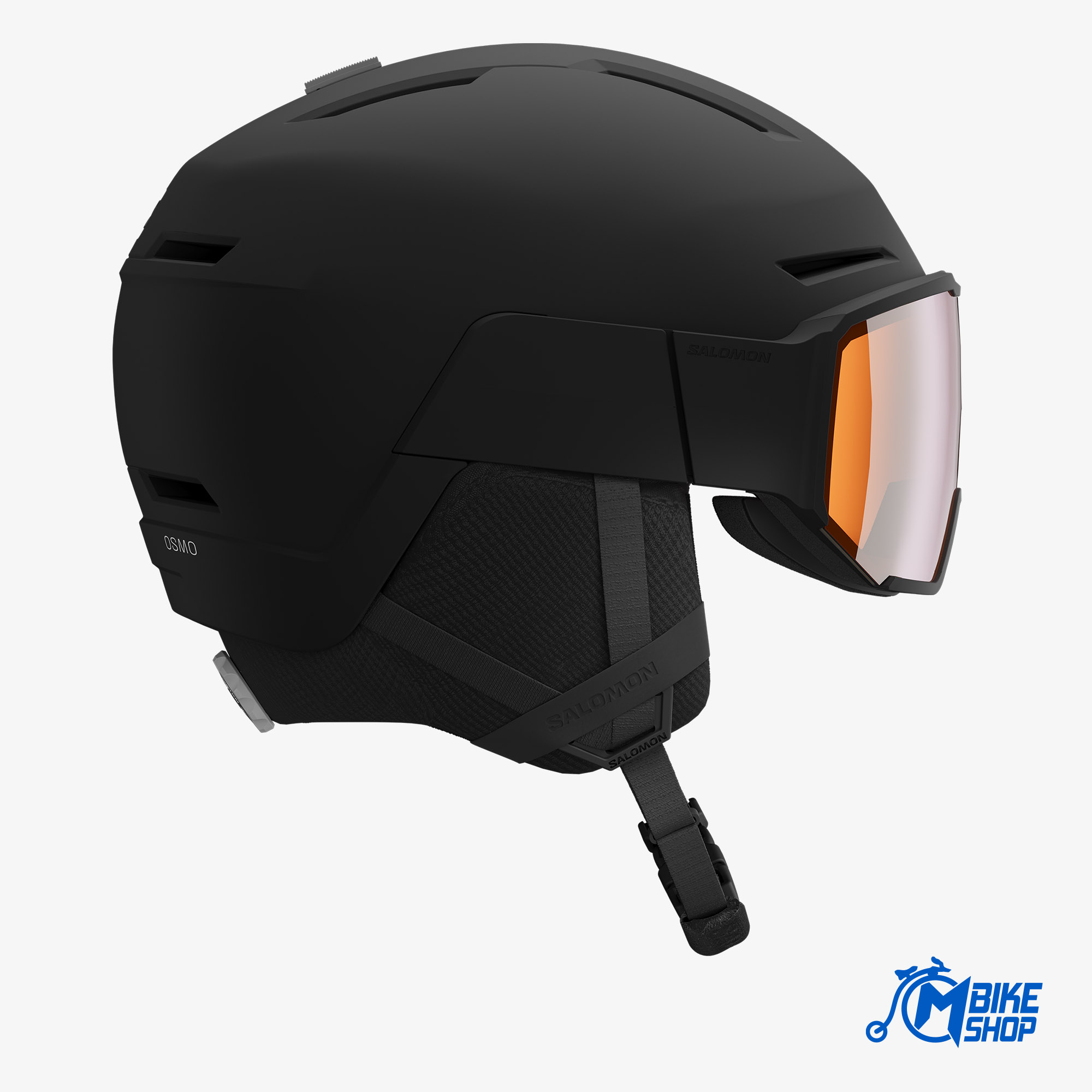 Ski kaciga SALOMON Osmo Black/Universal/Tonic Orange - Image 7