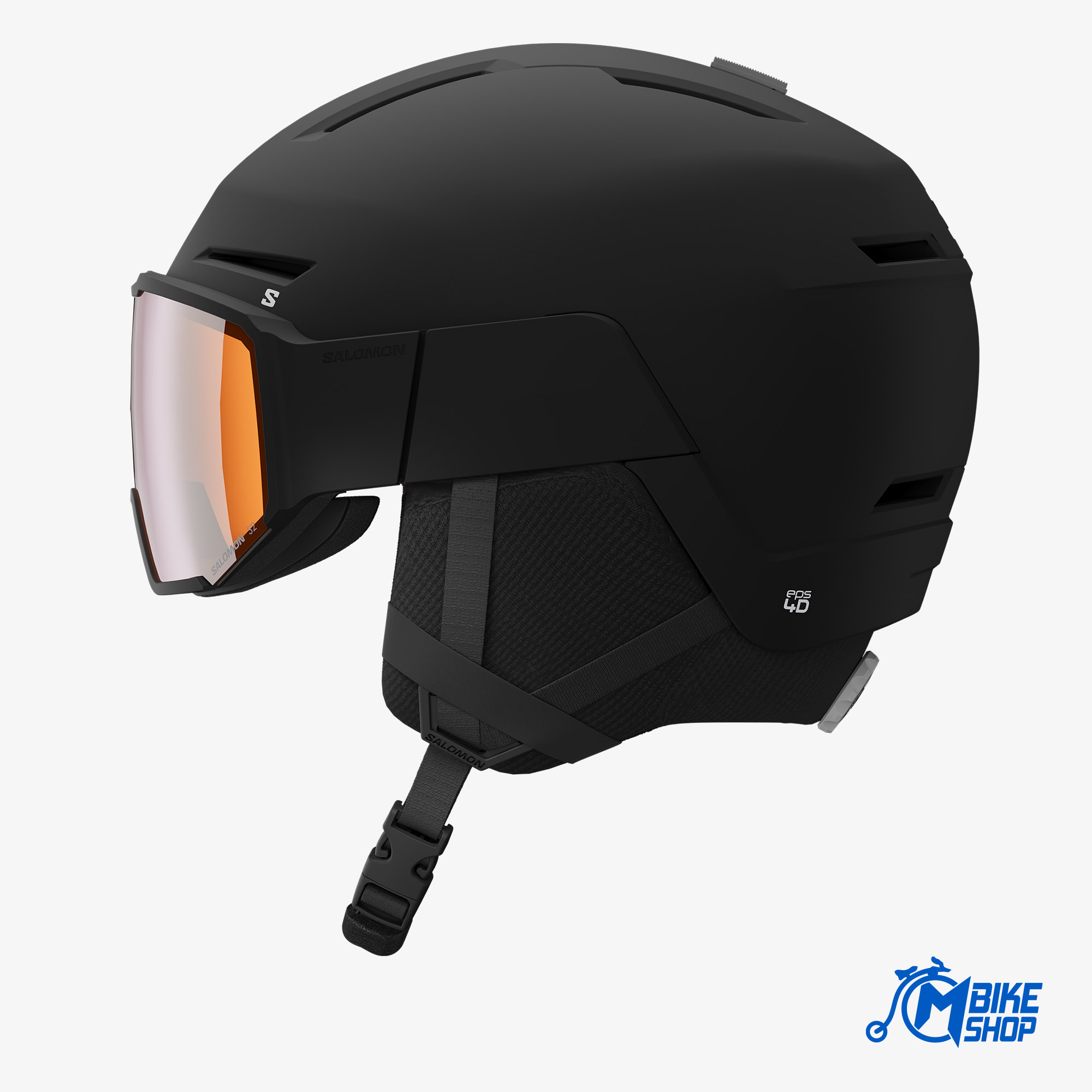 Ski kaciga SALOMON Osmo Black/Universal/Tonic Orange - Image 12