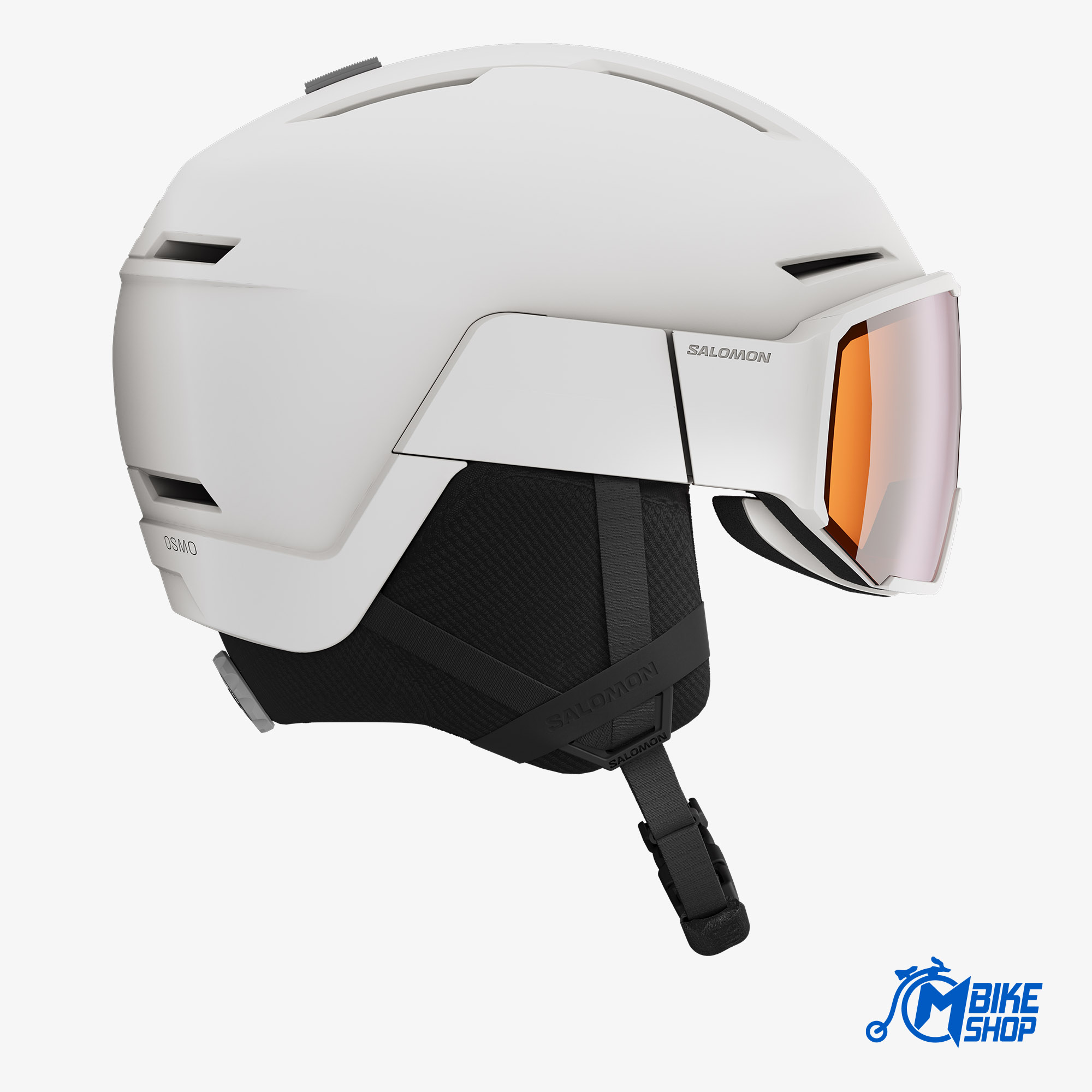 Ski kaciga SALOMON Osmo White/Universal/Tonic Orange - Image 7