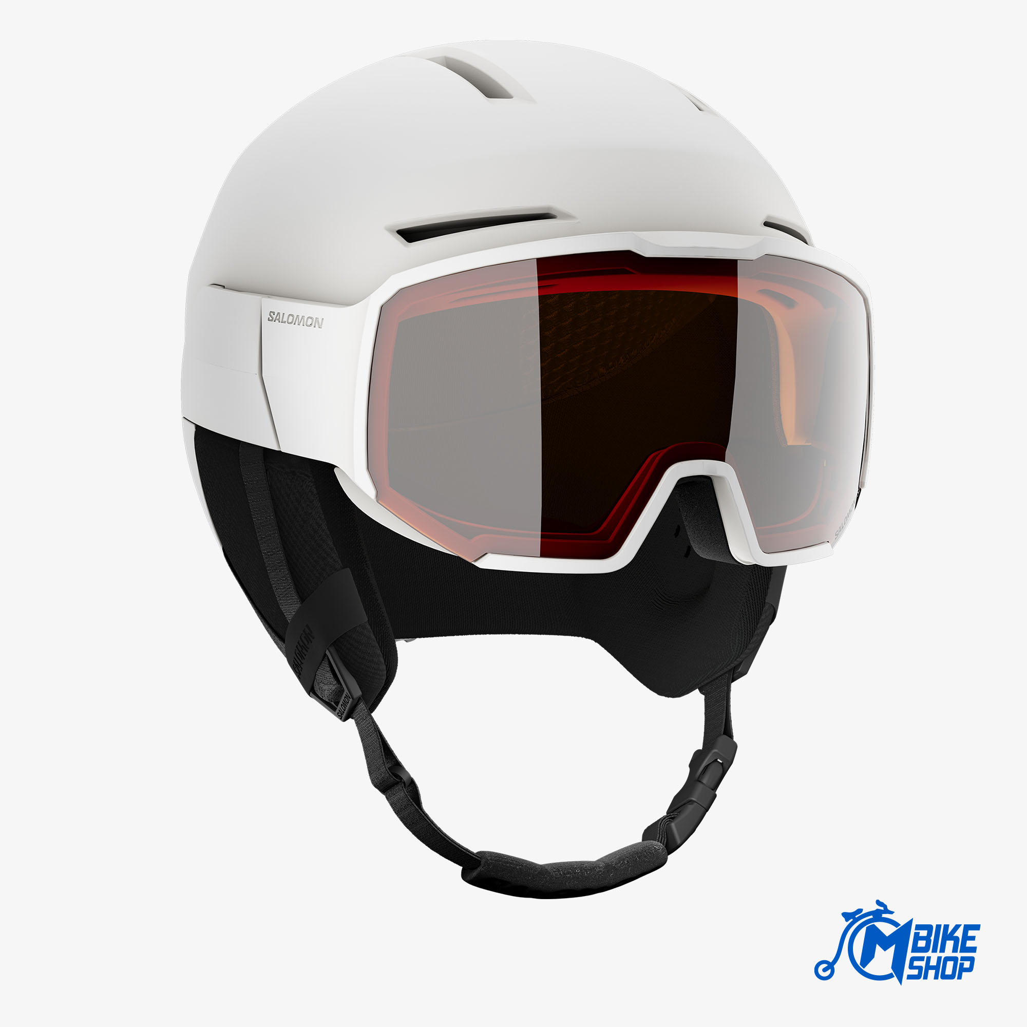 Ski kaciga SALOMON Osmo White/Universal/Tonic Orange - Image 8