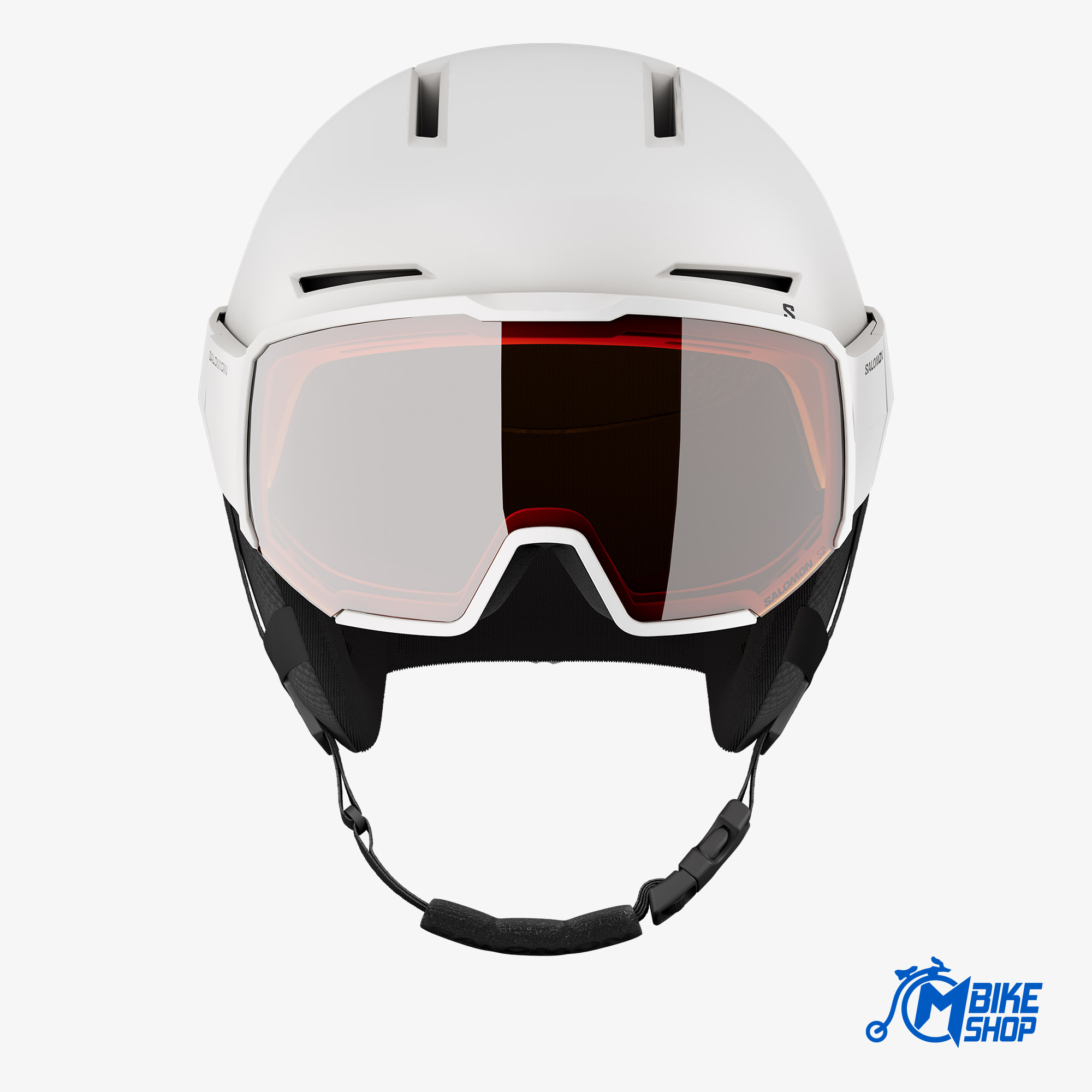 Ski kaciga SALOMON Osmo White/Universal/Tonic Orange - Image 9