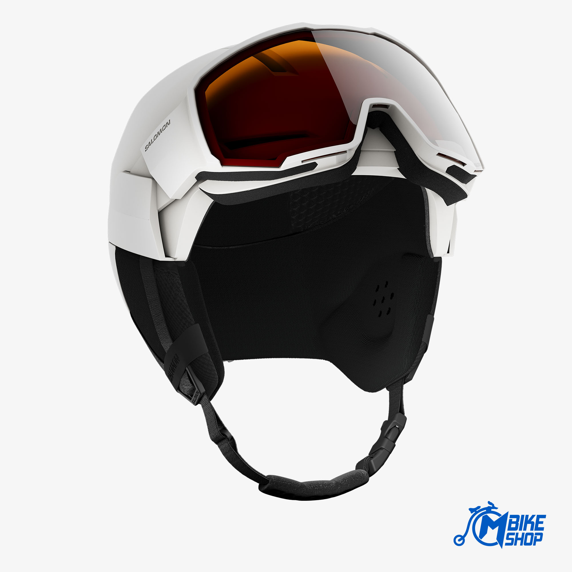 Ski kaciga SALOMON Osmo White/Universal/Tonic Orange - Image 10