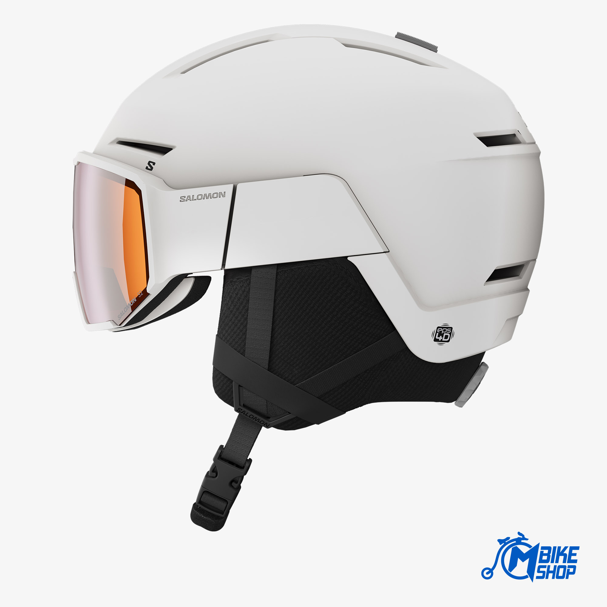 Ski kaciga SALOMON Osmo White/Universal/Tonic Orange - Image 12