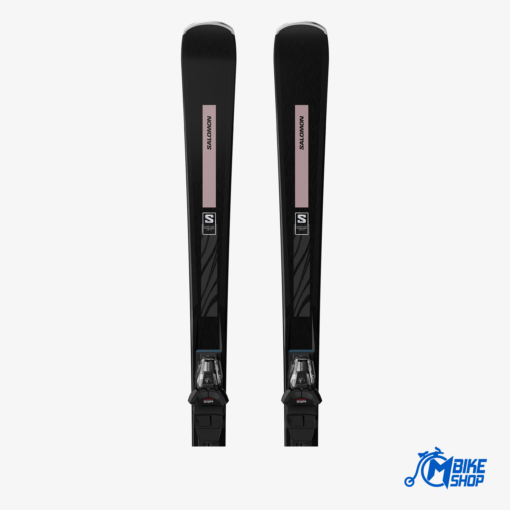 Ženske Skije SALOMON Set S/Max N°8 Black/Chrome + M10 GW L80 - Image 6