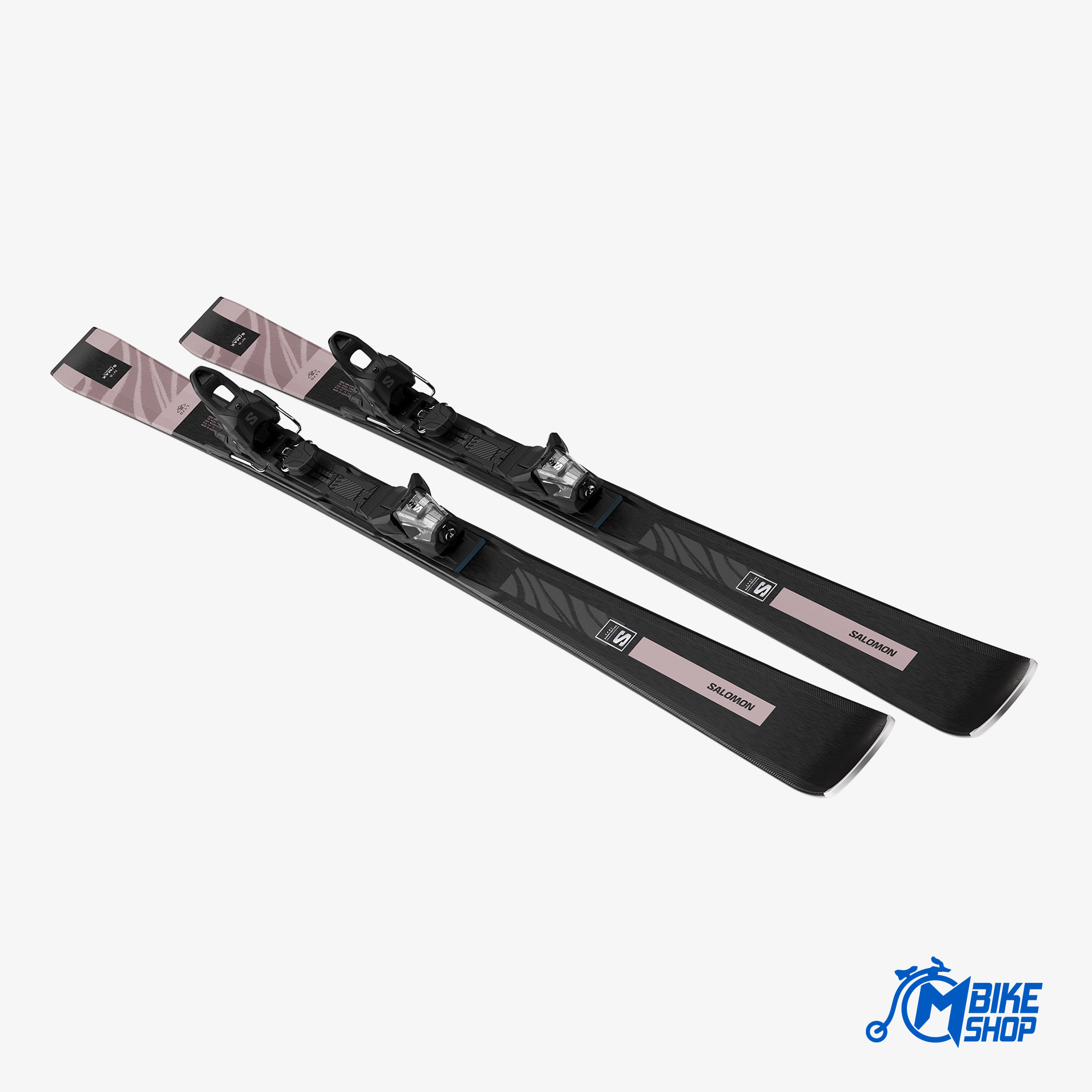 Ženske Skije SALOMON Set S/Max N°8 Black/Chrome + M10 GW L80 - Image 7