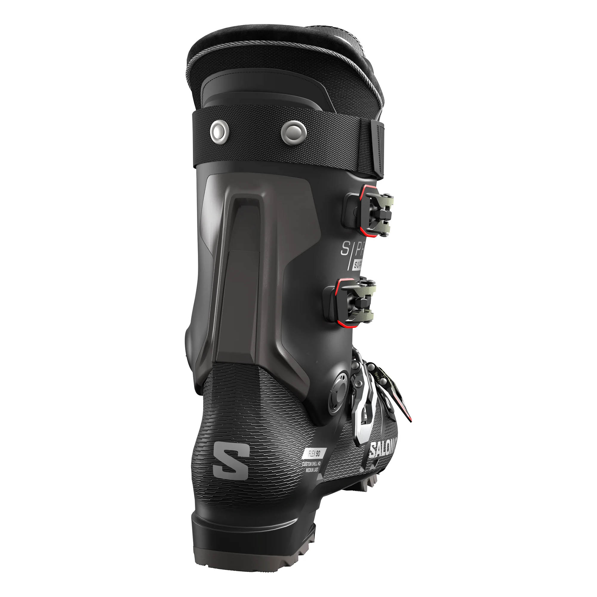 Ski pancerice SALOMON S/PRO Supra 90 GW Black/Silver Metallic - Image 7