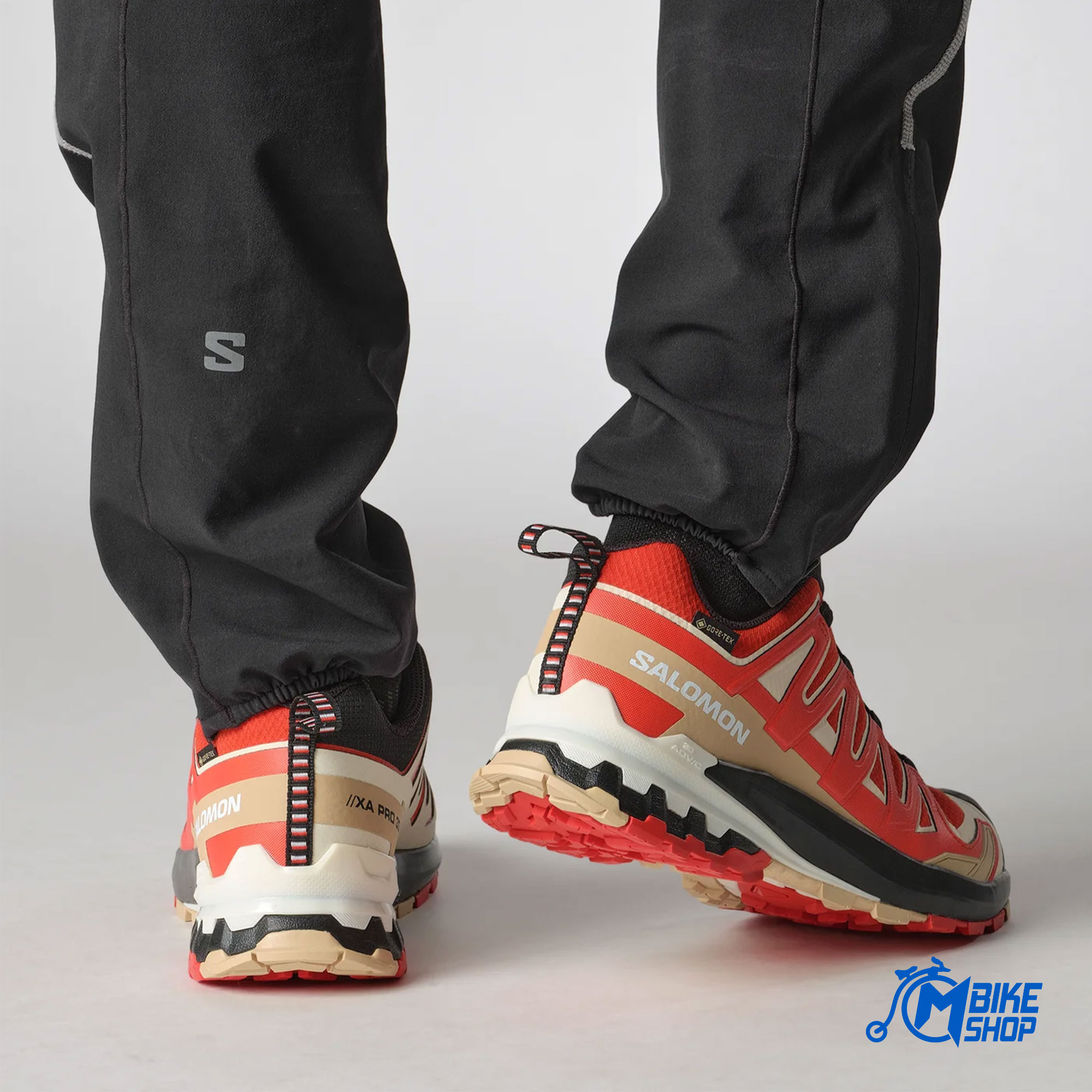 Patike SALOMON XA Pro 3D V9 GTX Aurora Red/Safari/White - Image 8