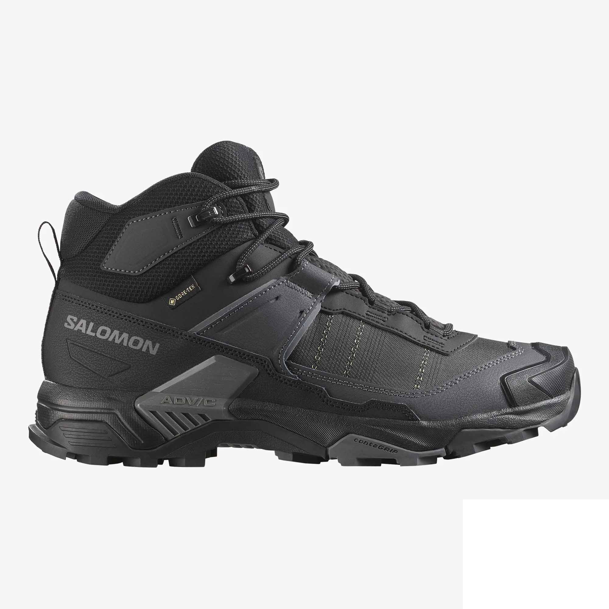 Gležnjače SALOMON X Ultra 5 GTX Mid Black/Asphalt/Castlerock - Image 2