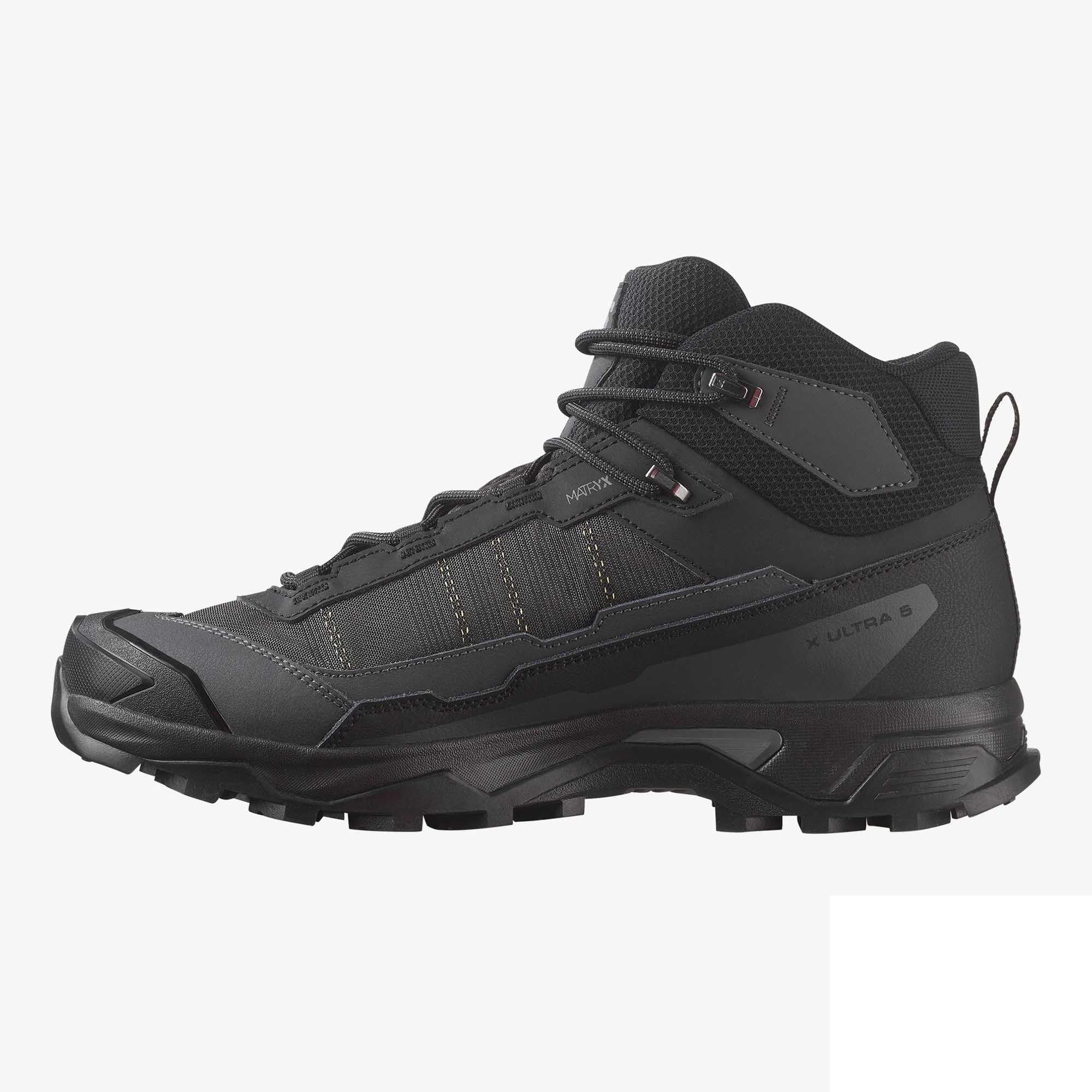 Gležnjače SALOMON X Ultra 5 GTX Mid Black/Asphalt/Castlerock - Image 3