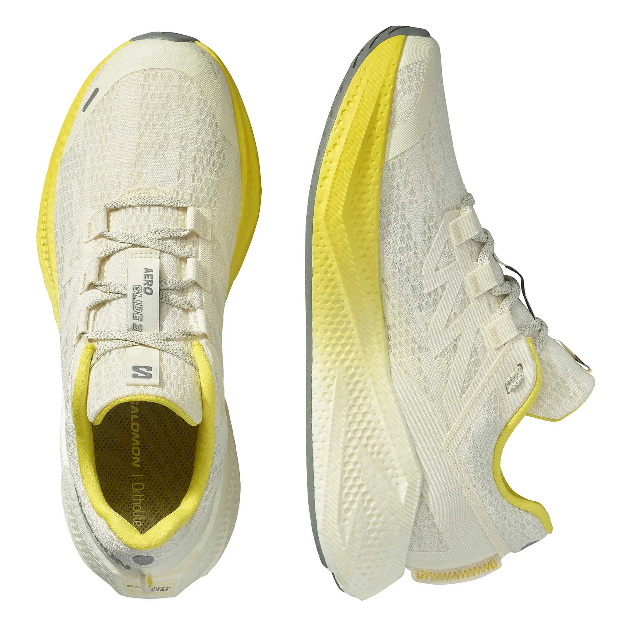 Patike SALOMON Aero Glide 3 Vanilla Ice/Blazing Yellow/Sedona Sage - Image 11