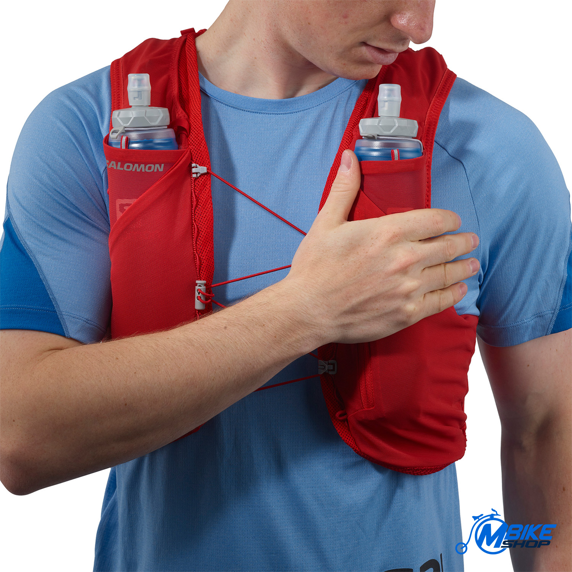 Prsluk SALOMON + Bidoni ADV Skin 5 set Goji Berry/Ebony - Image 3