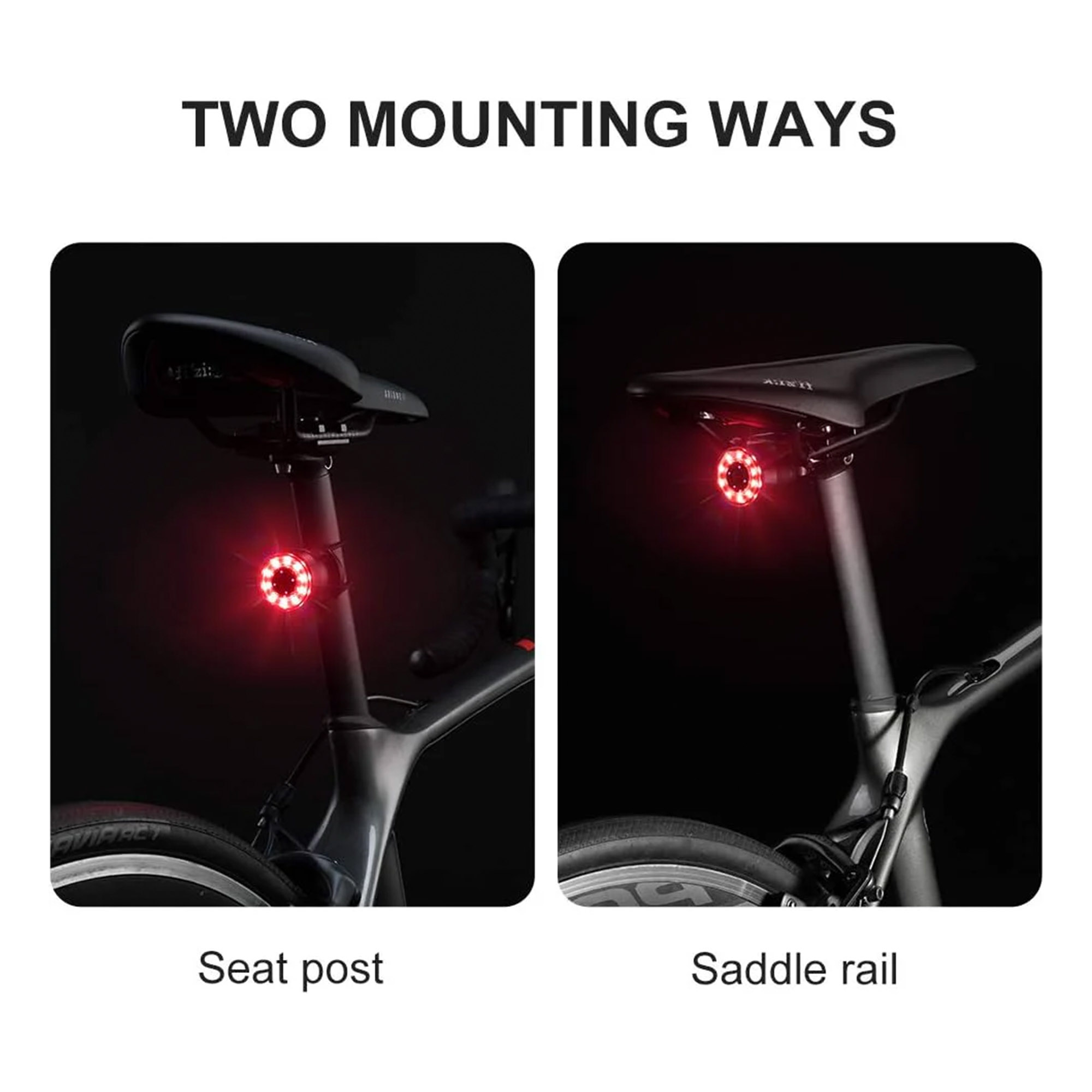 Svjetlo Zadnje RB Multiple Color USB Black - Image 6