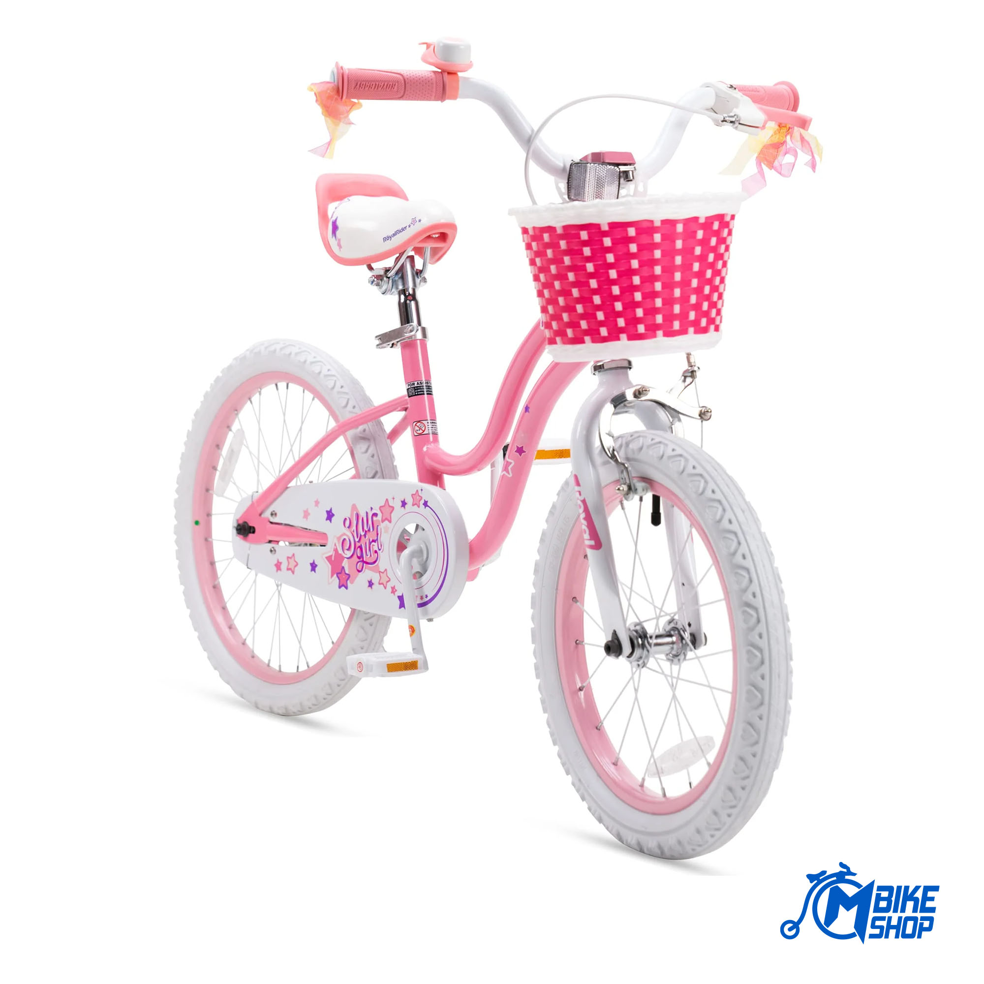 Bicikl RoyalBaby 18″ Stargirl Pink - Image 2