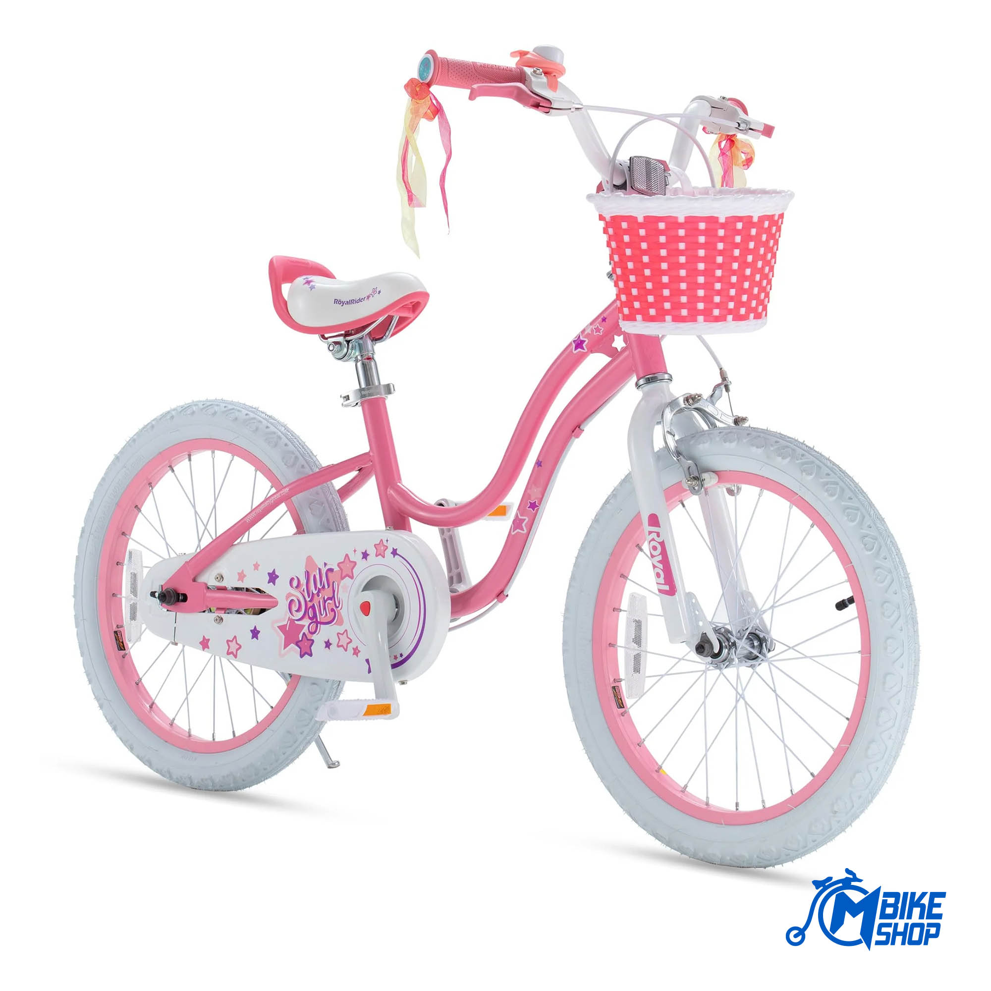 Bicikl RoyalBaby 18″ EZ Stargirl Pink - Image 2
