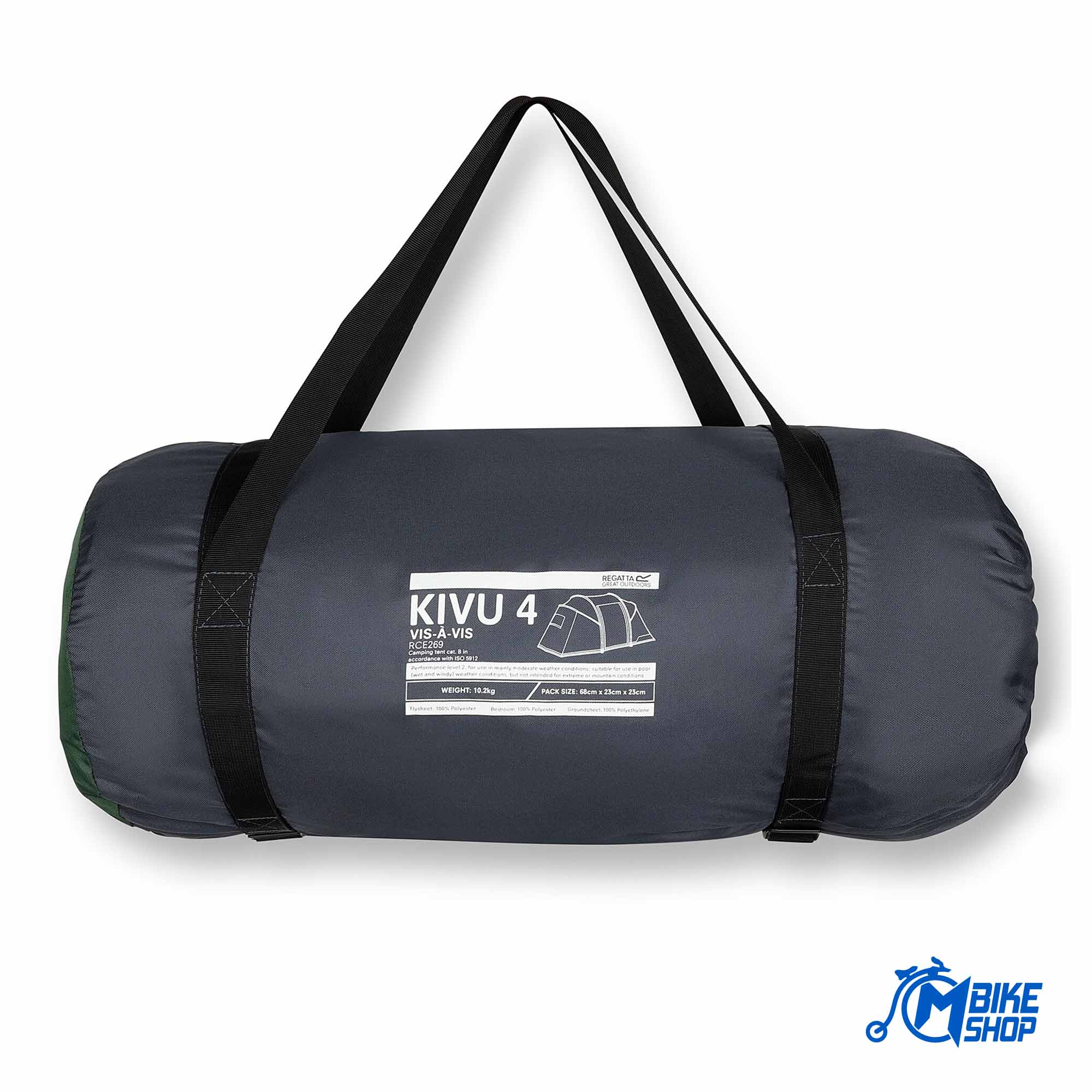 Šator REGATTA za 4 osobe Kivu 4 Vis a Vis Green Pasture - Image 6