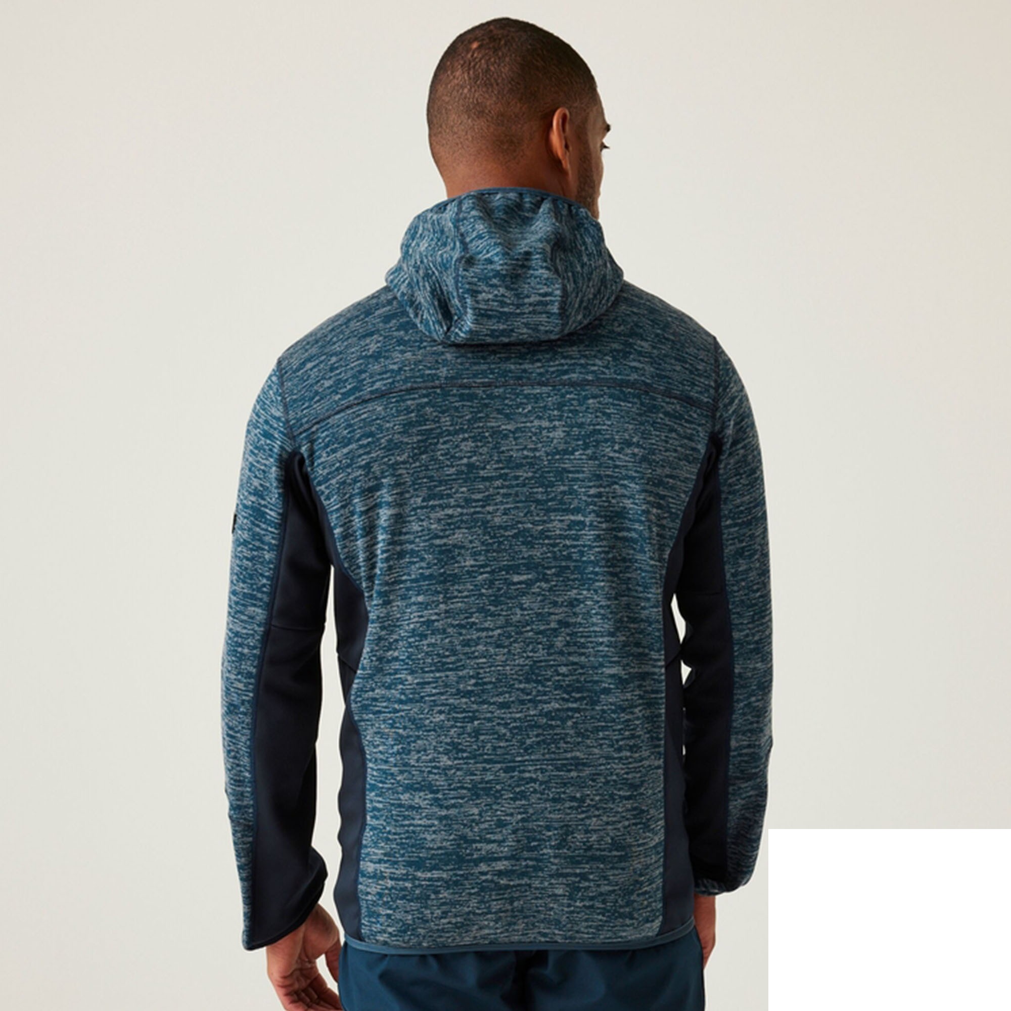 Dukserica REGATTA Alven Fleece Moonlight Denim Marl/Navy - Image 3