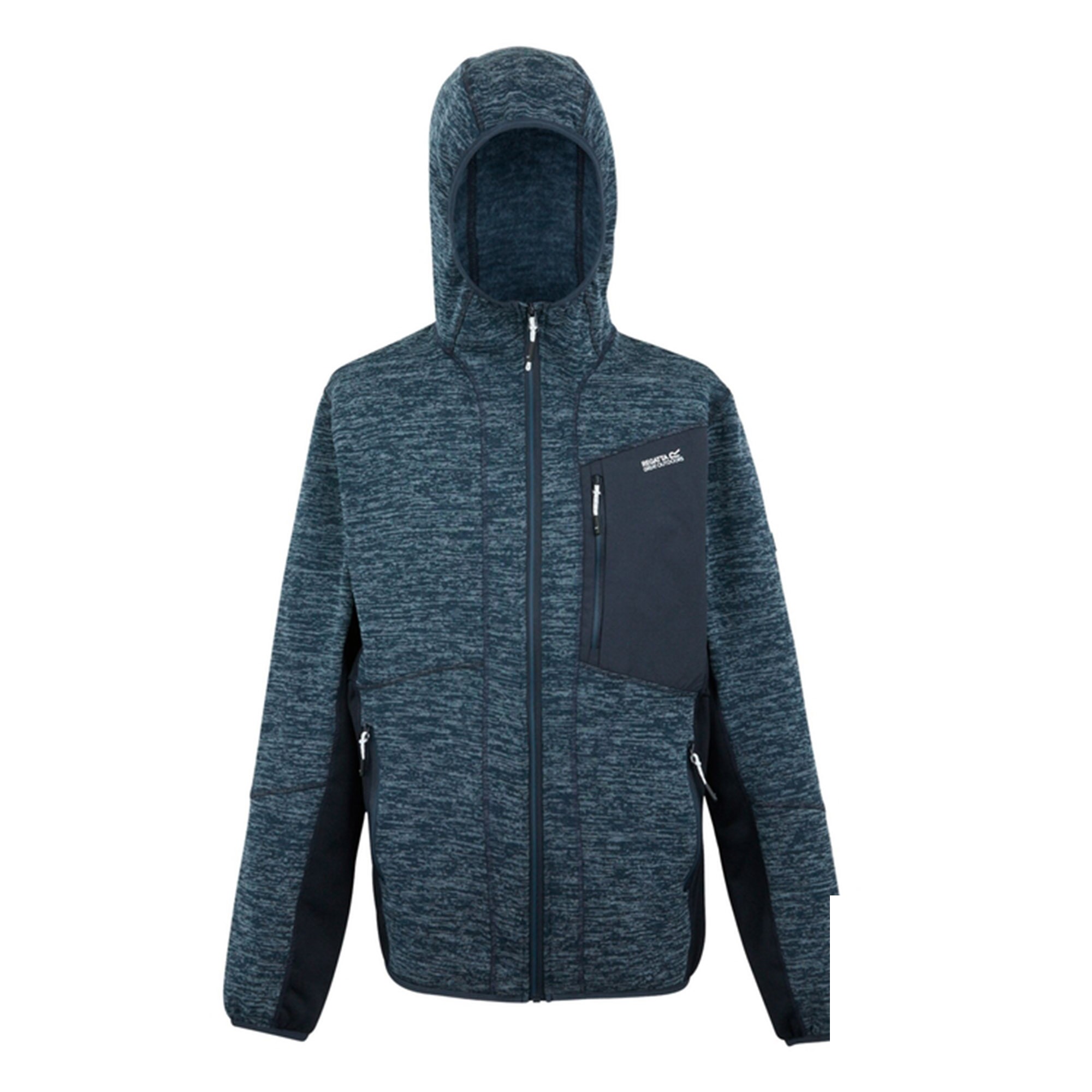 Dukserica REGATTA Alven Fleece Moonlight Denim Marl/Navy - Image 4