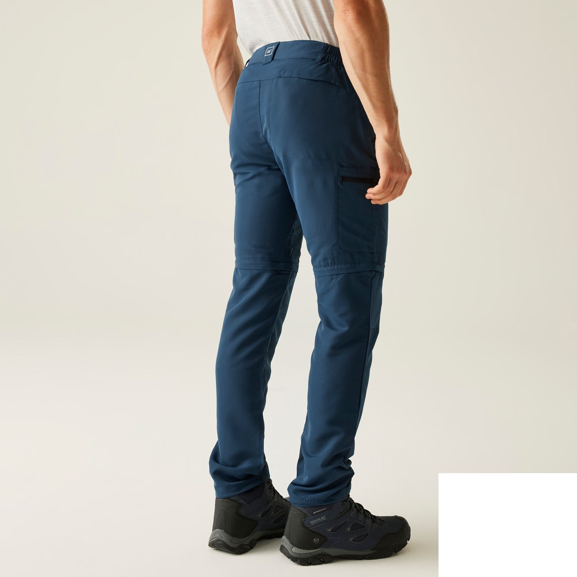 Pantalone REGATTA Leesville III S Zip Off Moonlight Denim - Image 3