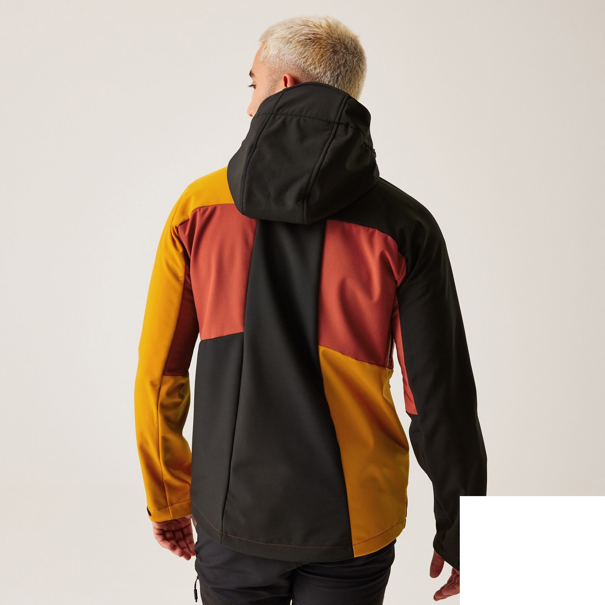 Jakna REGATTA Hewitts X Red Ochre/Black - Image 3