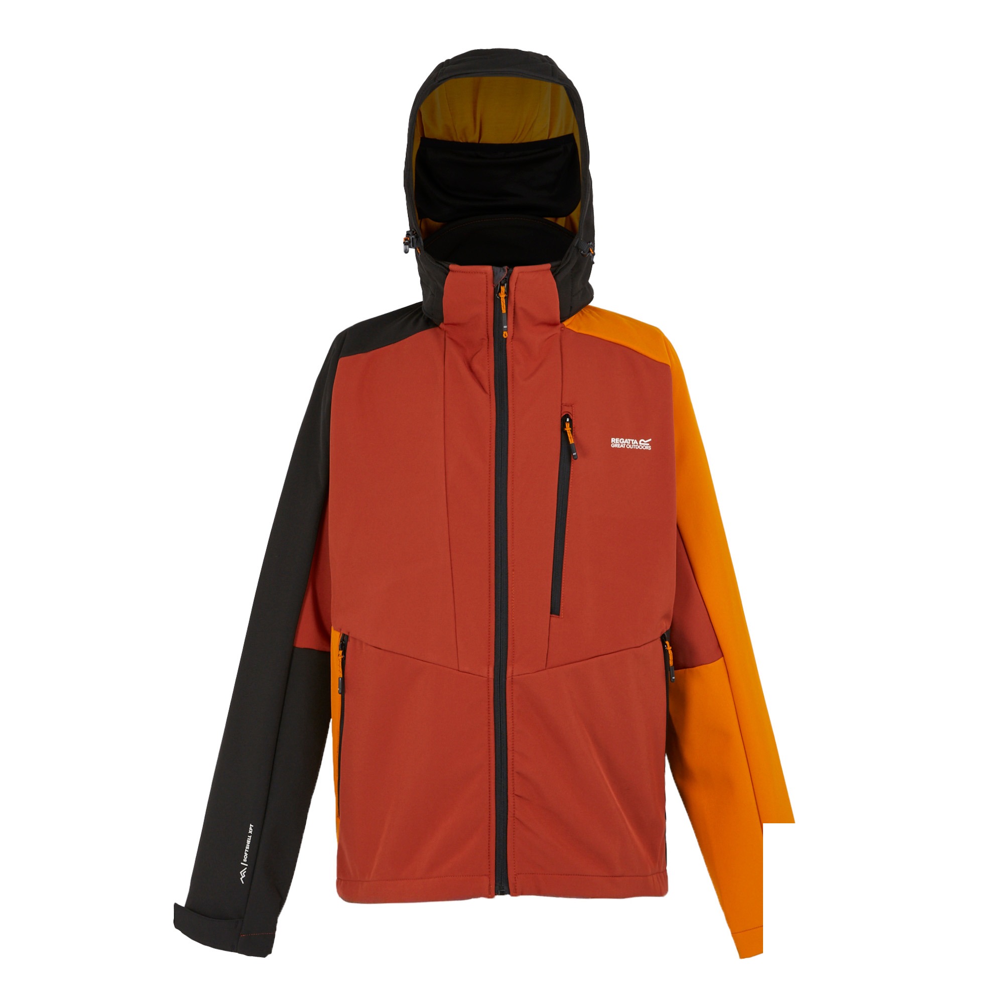 Jakna REGATTA Hewitts X Red Ochre/Black - Image 4