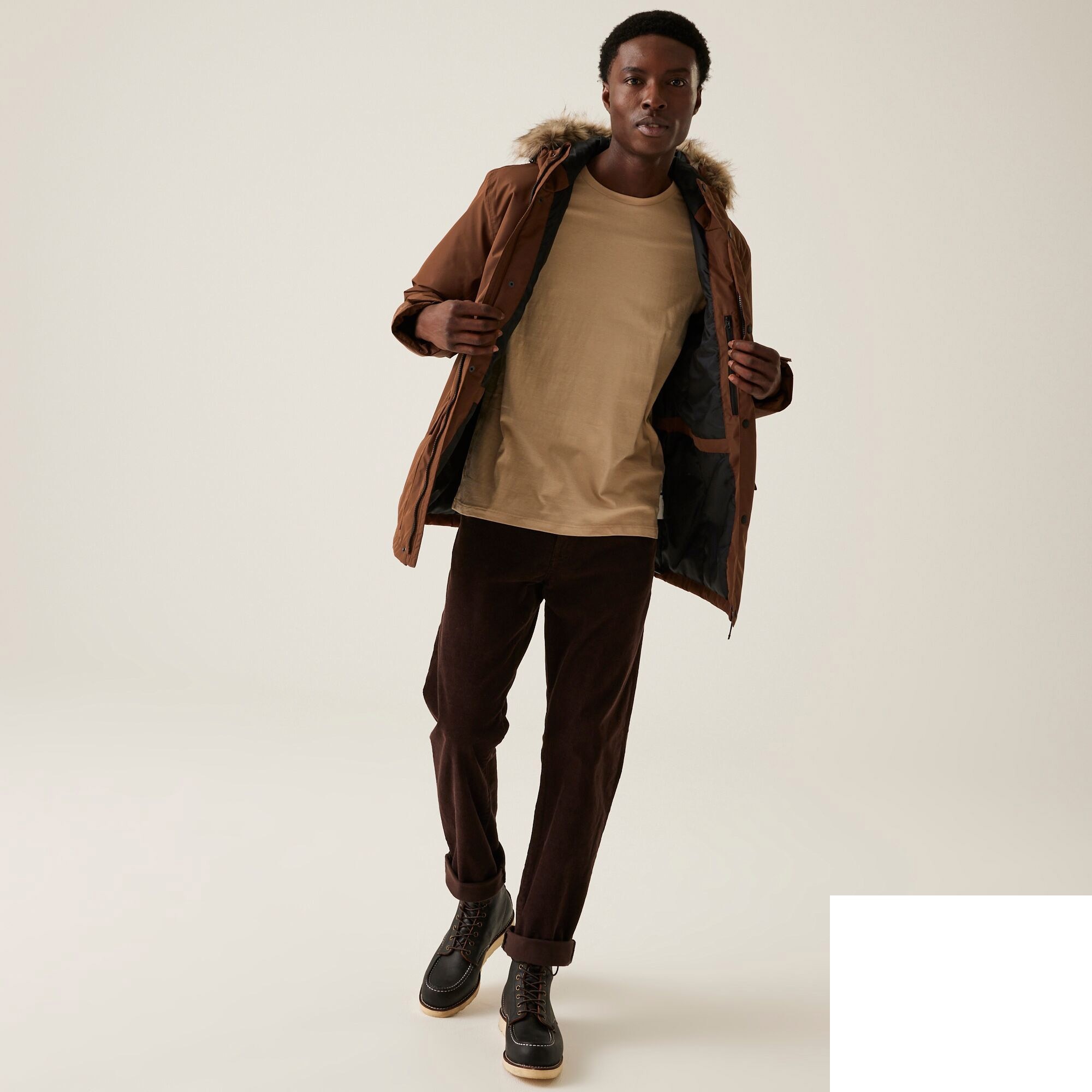 Jakna REGATTA Salinger IV Waterproof Dark Brown - Image 2