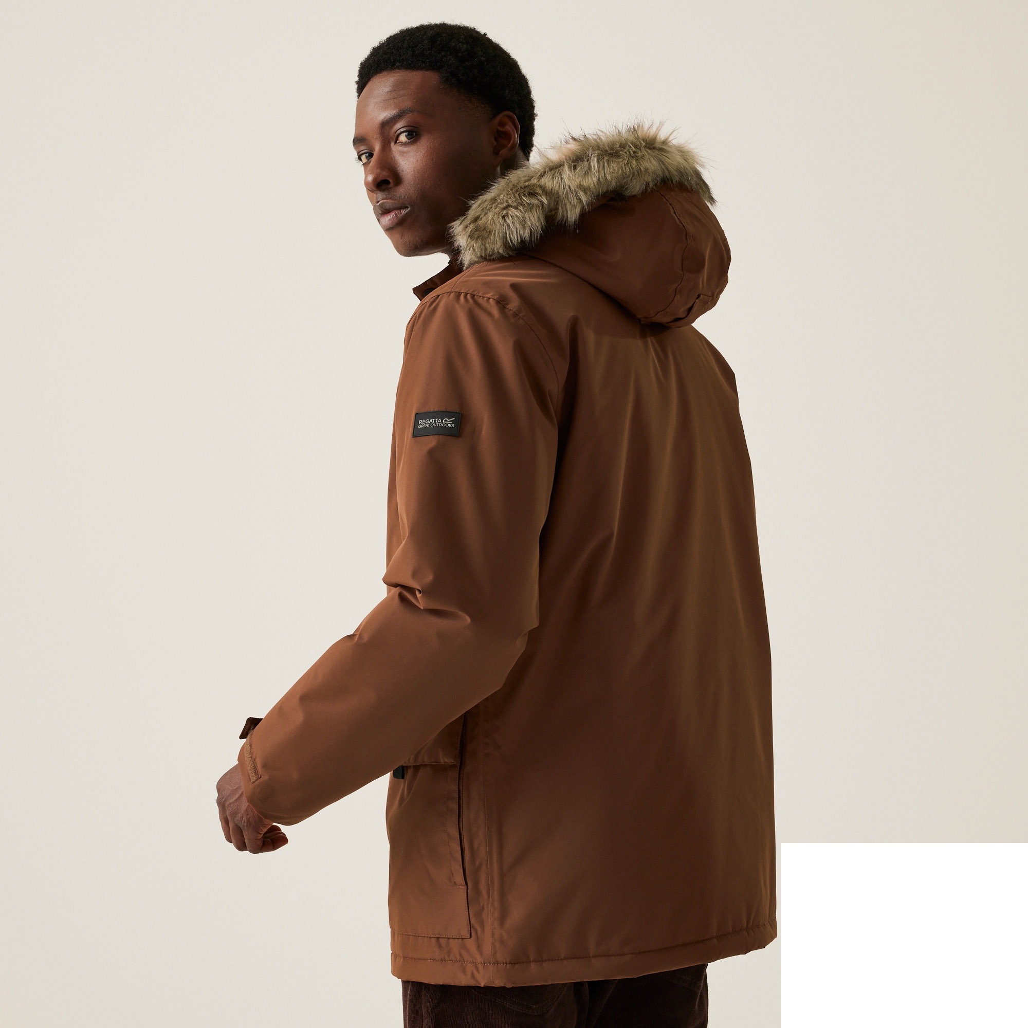 Jakna REGATTA Salinger IV Waterproof Dark Brown - Image 3