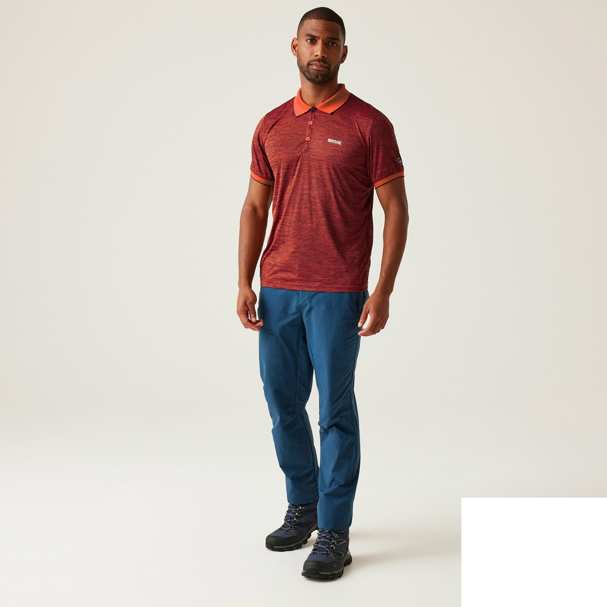 Majica REGATTA Remex II Tangerine Tango - Image 2