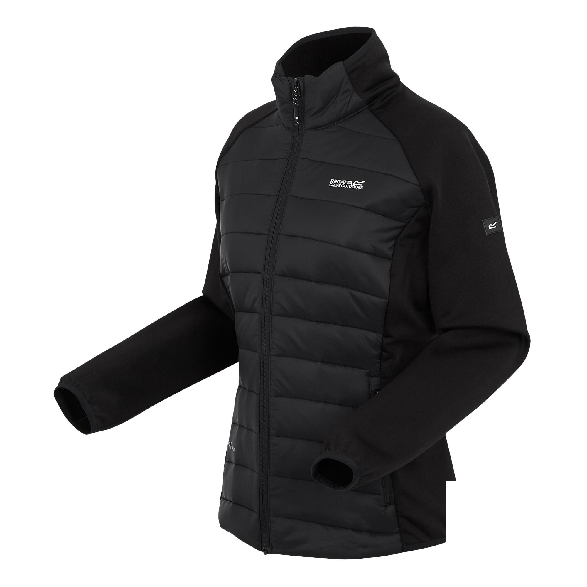 Ženska jakna REGATTA Clumber V Hybrid Black - Image 5