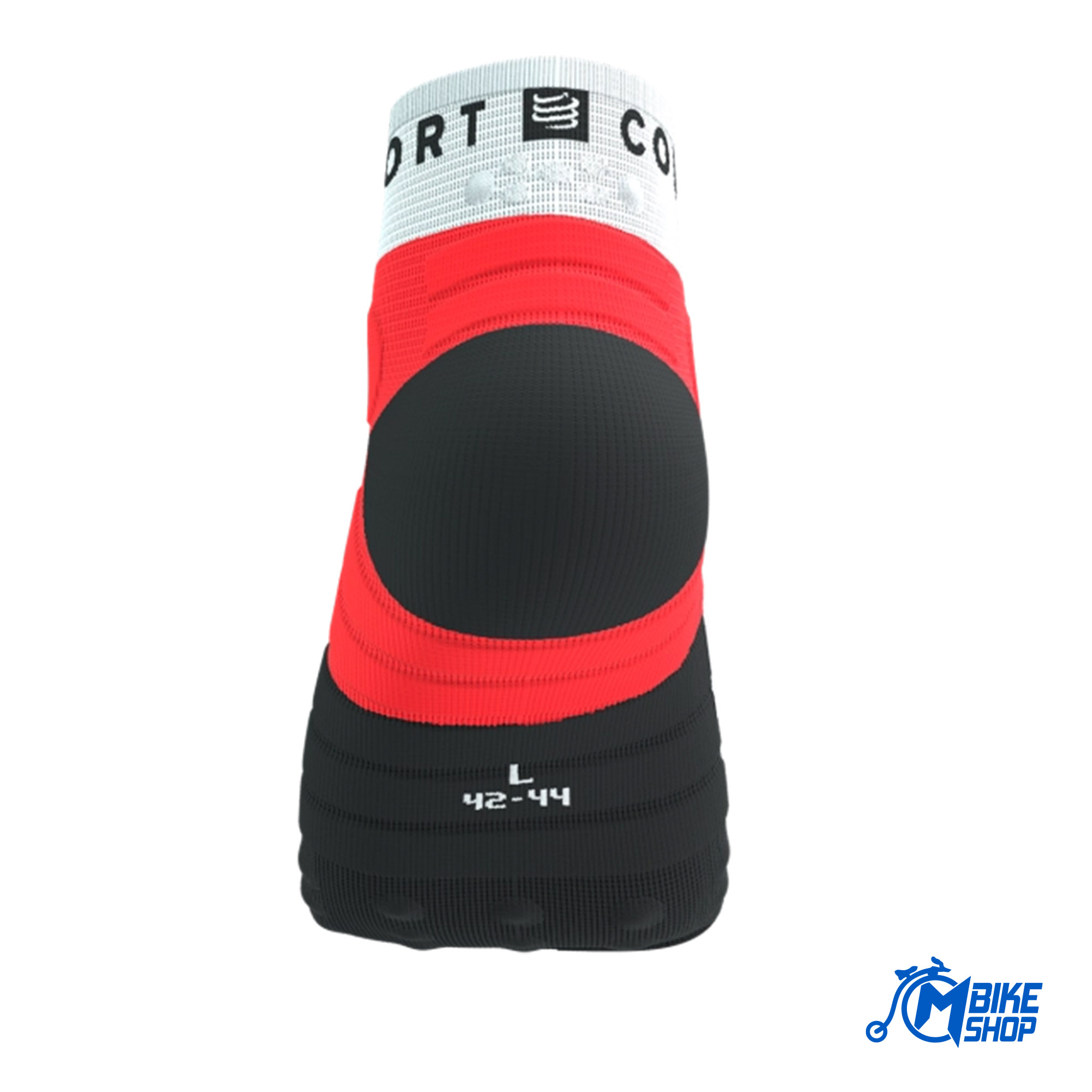 Čarape COMPRESSPORT Ultra Trail Low Flou Red/White - Image 8