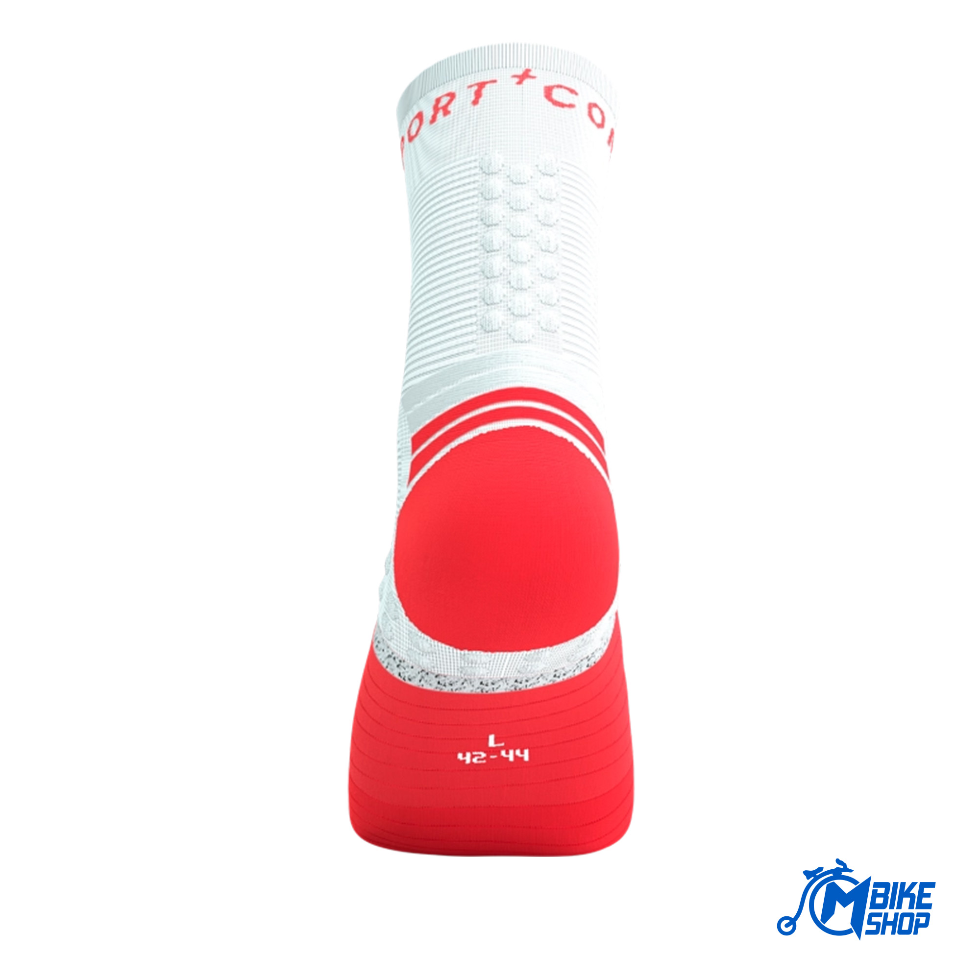Čarape COMPRESSPORT Pro Marathon V2.0 Flou Red/White - Image 8