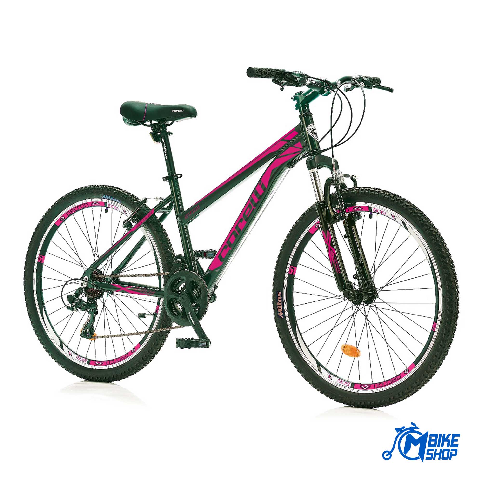 CORELLI Swing 3.1 24″ Alu Black/Fuchsia Grey - Image 2