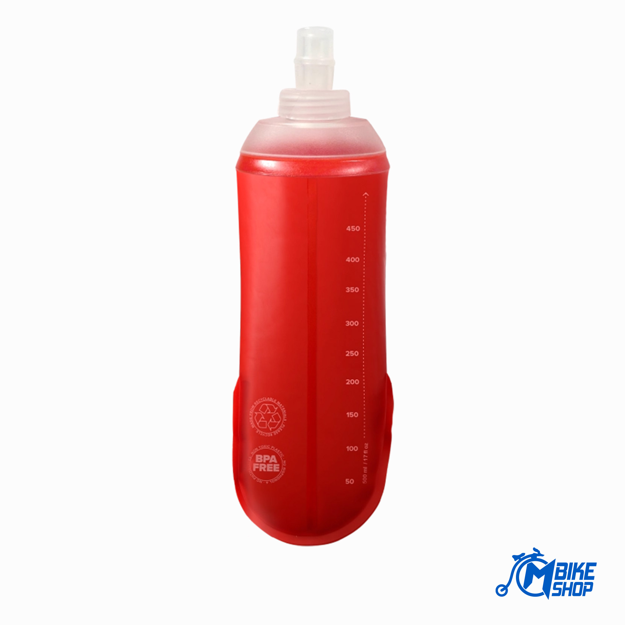 Hidropak COMPRESSPORT ErgoFlask 500ml+Tube Red - Image 4
