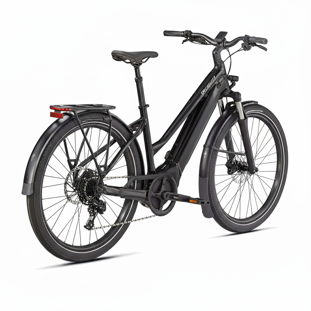 SPECIALIZED Vado 4.0 Step-Through Cast Black/Silver Reflective - Image 3