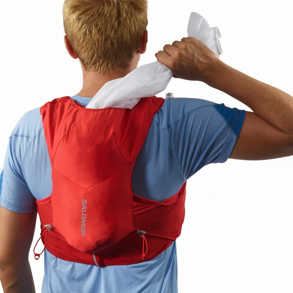 Prsluk SALOMON + Bidoni ADV Skin 5 set Goji Berry/Ebony - Image 5